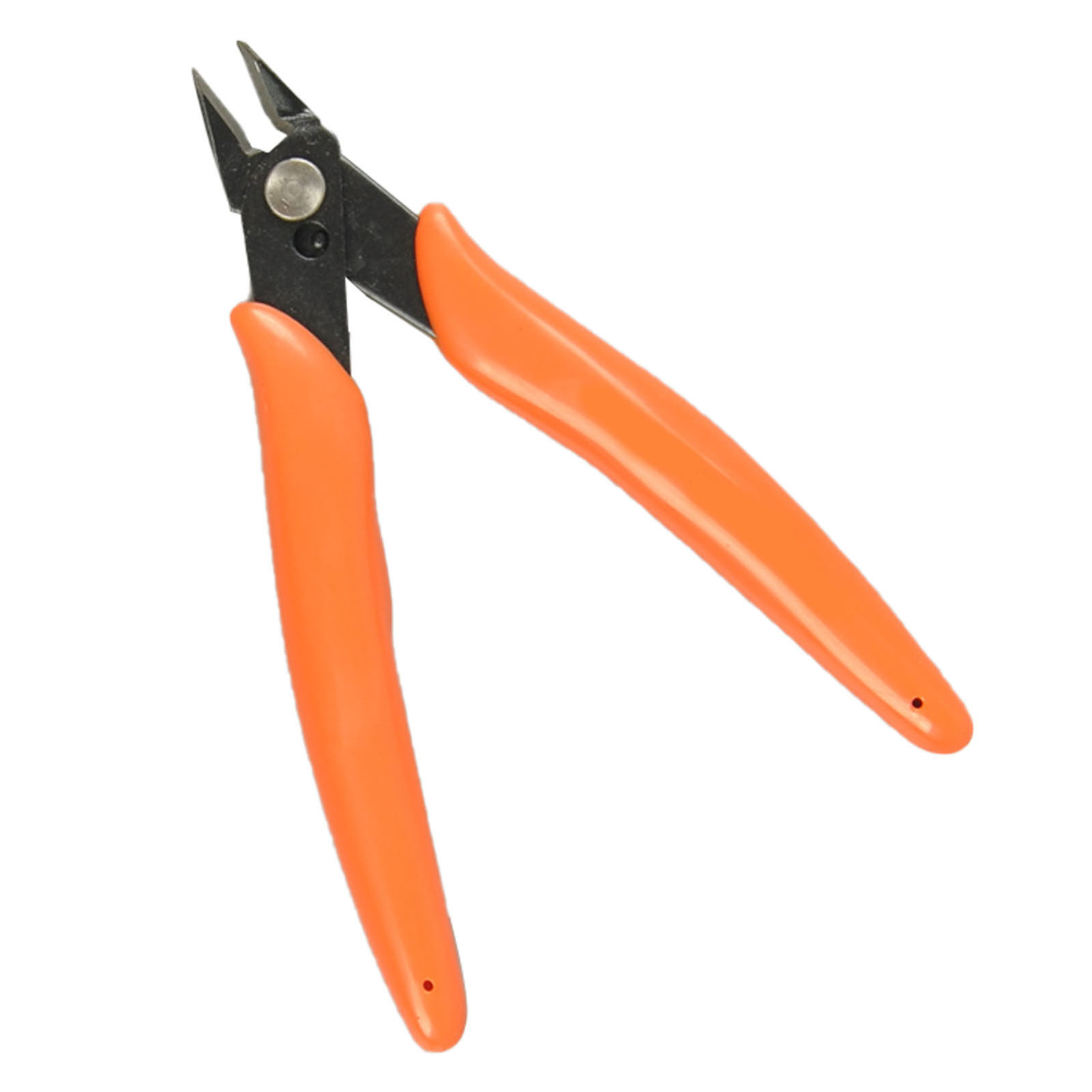 Orangefarbene Seitenschneider, Ergonomischer Griff, Leichte Industrielle Mini-seitenschneider