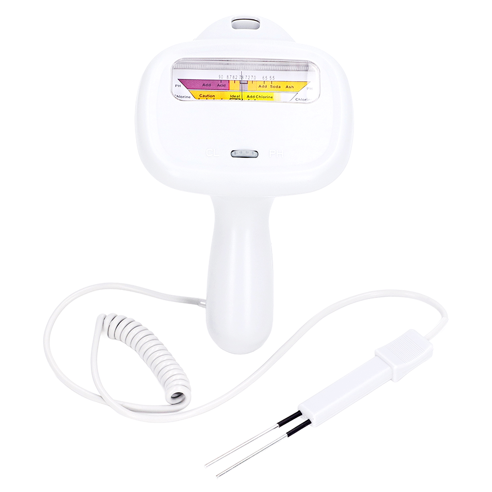 Pc 102 2-in-1 Chlor- Und Ph-tester Für Schwimmbäder Und Spas: Tragbares Chlormessgerät Und Wasserqualitätsanalysator.