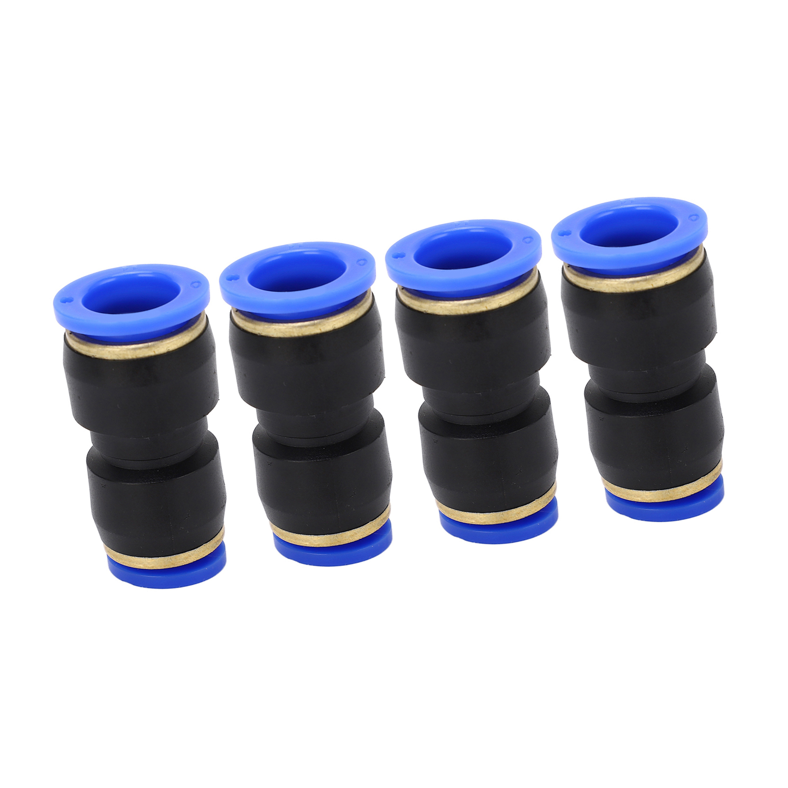 Satz Mit 4 Geraden Pneumatischen Schnellkupplungen, 4/7" Und 2/5" Für Maschinen