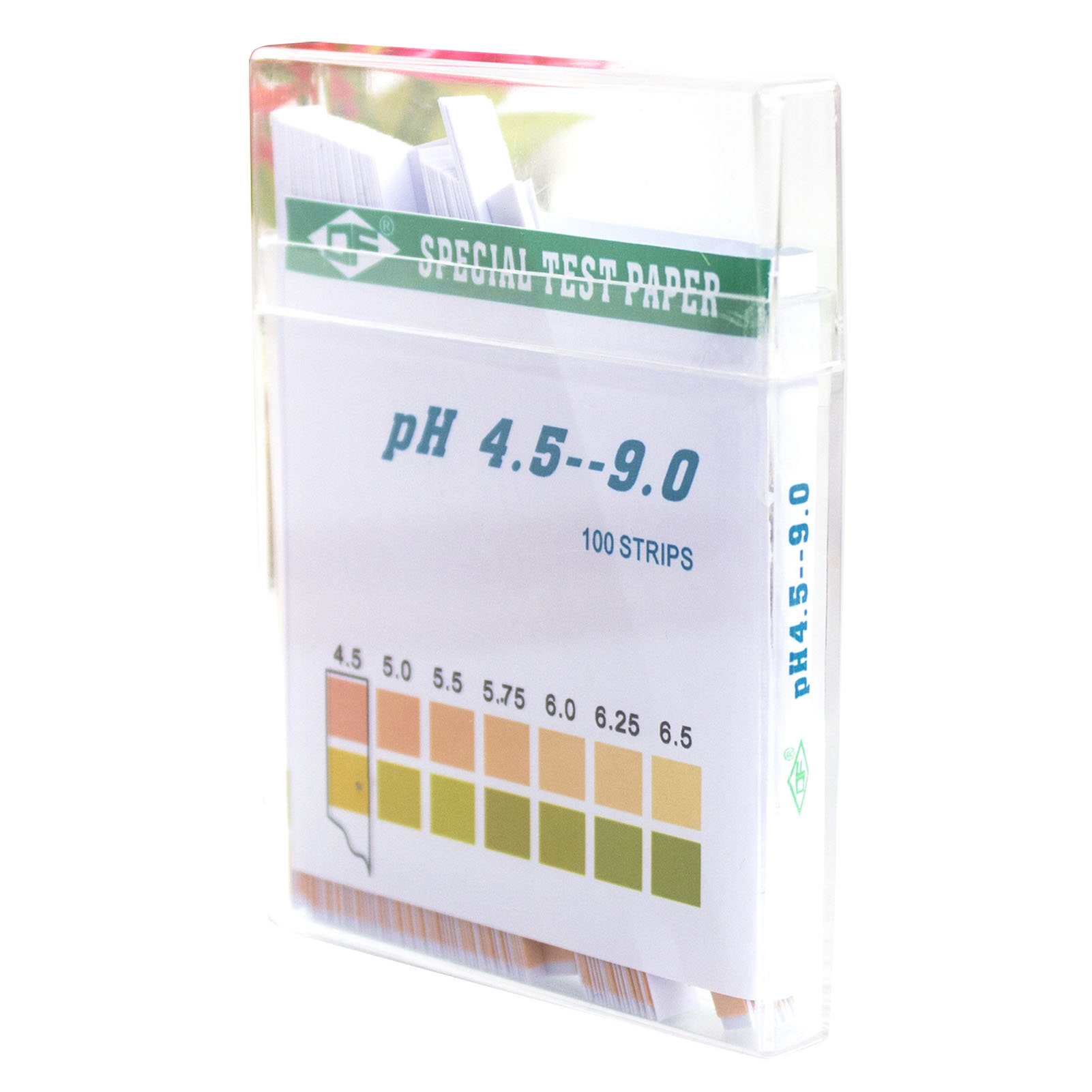 Ph-testpapier, 2 Farben, 4,5–9,0, Schnelltest, 100 Ph-teststreifen Mit Farbskala Für Wasser