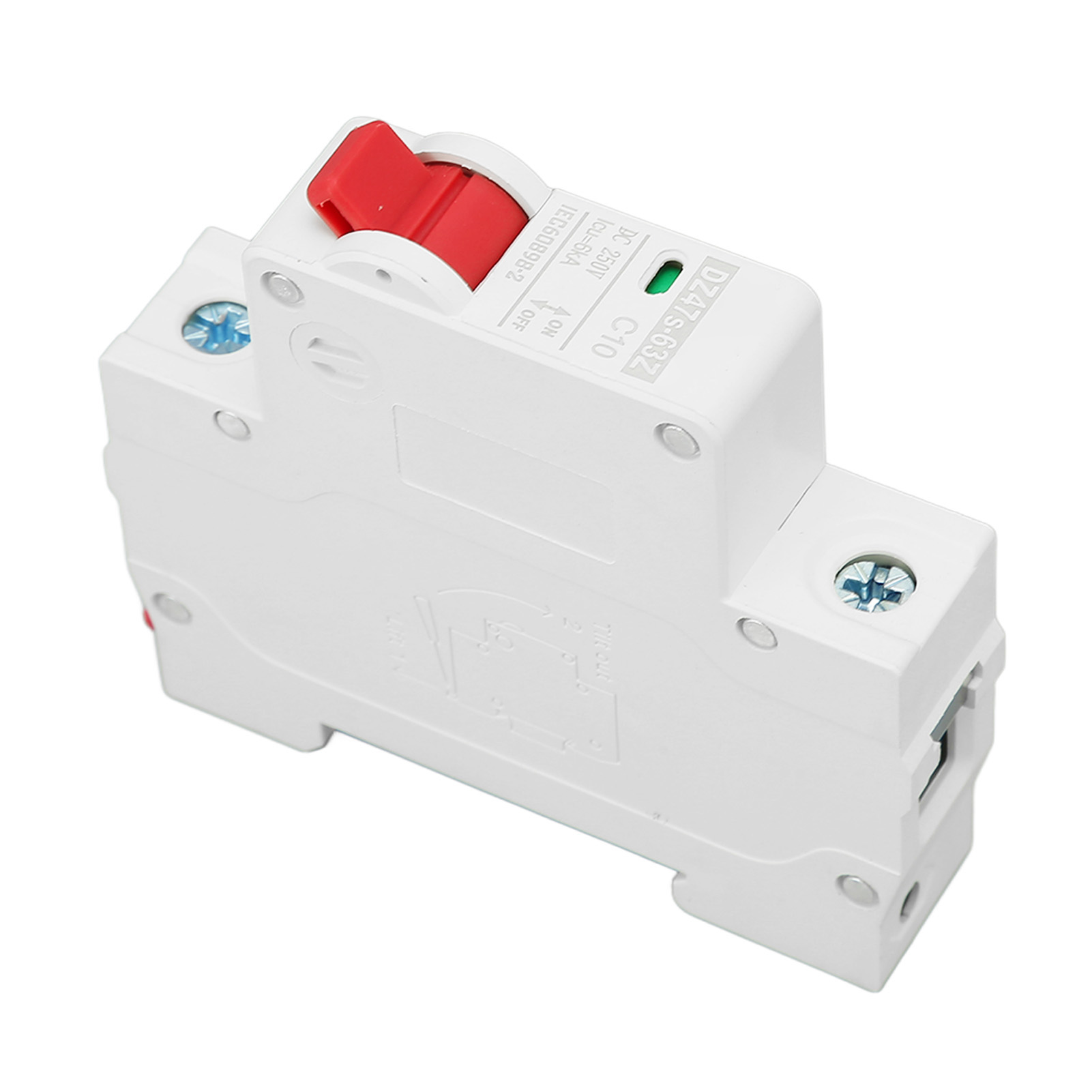 Miniatur-250v 10a Einphasen-leistungsschalter Für Photovoltaikanlagen, Schutz Gegen Kurzschlüsse Und Überlastungen.