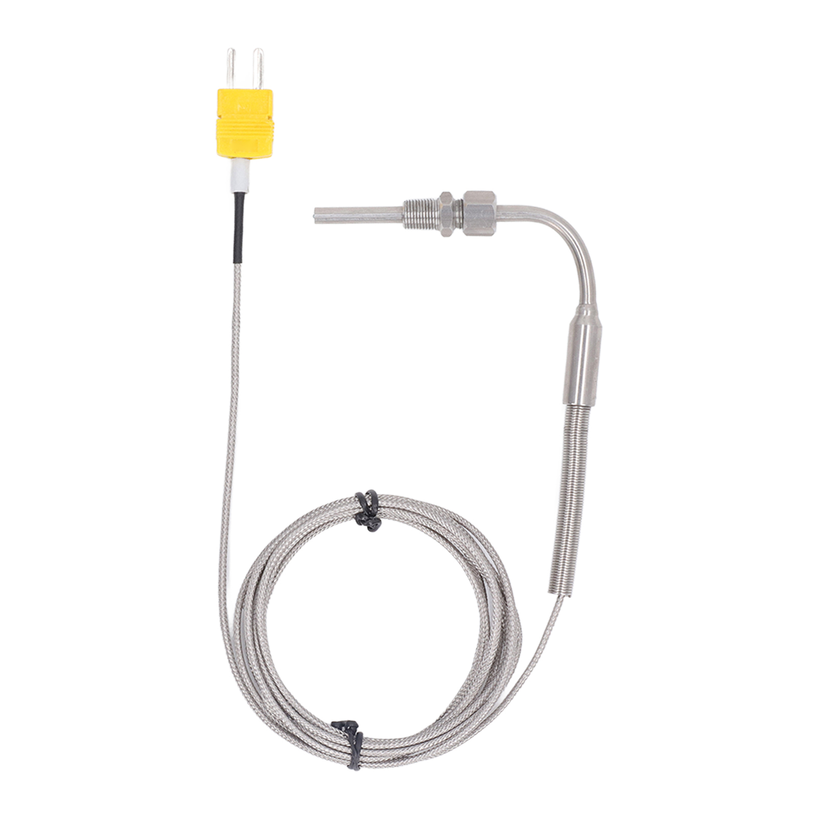 Temperaturfühler Typ K, 0–600 °c, 5 X 80 Mm, 1/8-zoll-npt-gewinde, 2 M Kabel, Stecker