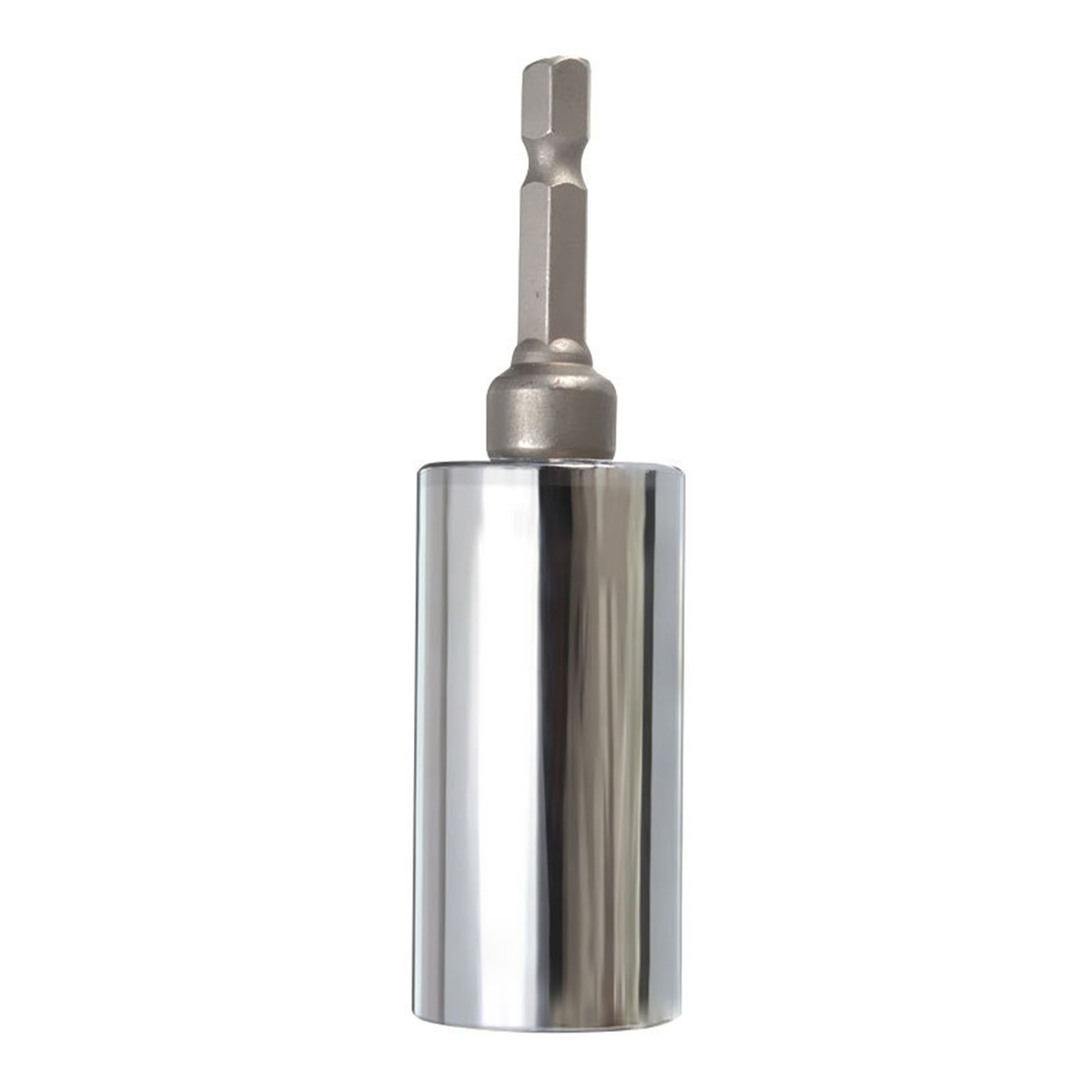 Multifunktionale Universalstecknuss Von 7 Bis 19 Mm Aus Hochfestem Torsionsstahl Mit Bohradapter