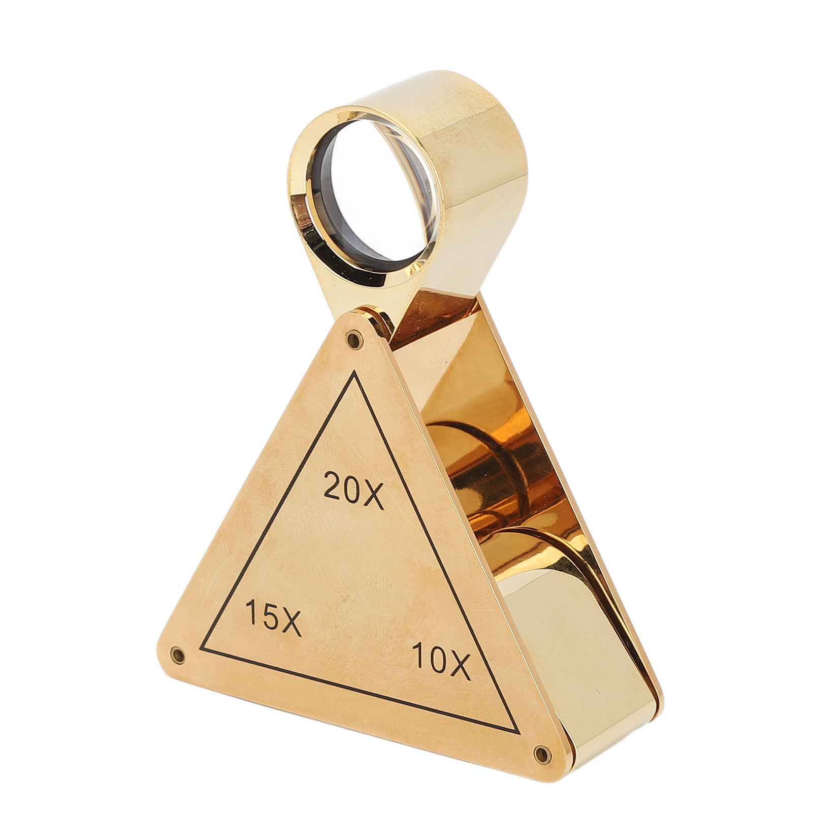 Tragbare, Faltbare Taschenlupe 10x, 15x, 20x Für Schmuck Und Antikes Gold