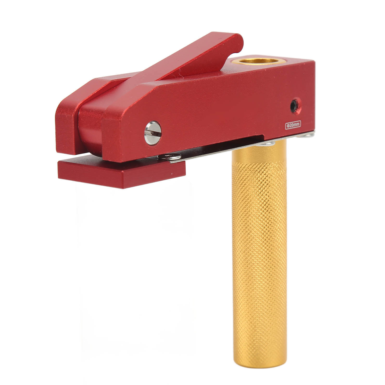 Metallklemme Für Die Holzbearbeitung, Mit 3 Einstellbaren Geschwindigkeiten, Schnelle Manuelle Klemmung Für Den Einsatz Am Schreibtisch, 20 Mm / 0,79 Zoll Durchmesser