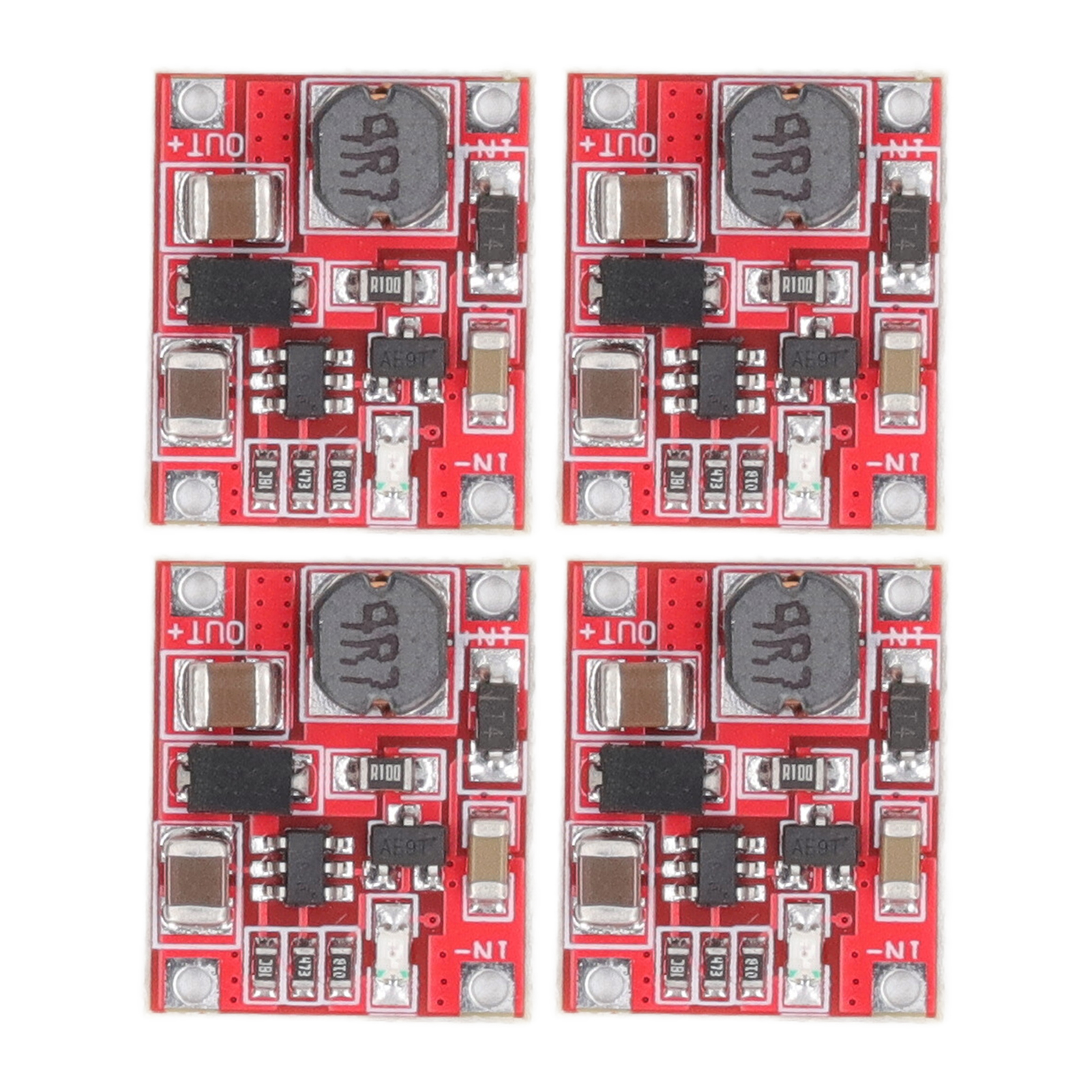 4-teiliges Batterielademodul 1v-5v Auf 5v 1a, Spannungswandler, Boost-ladeplatine