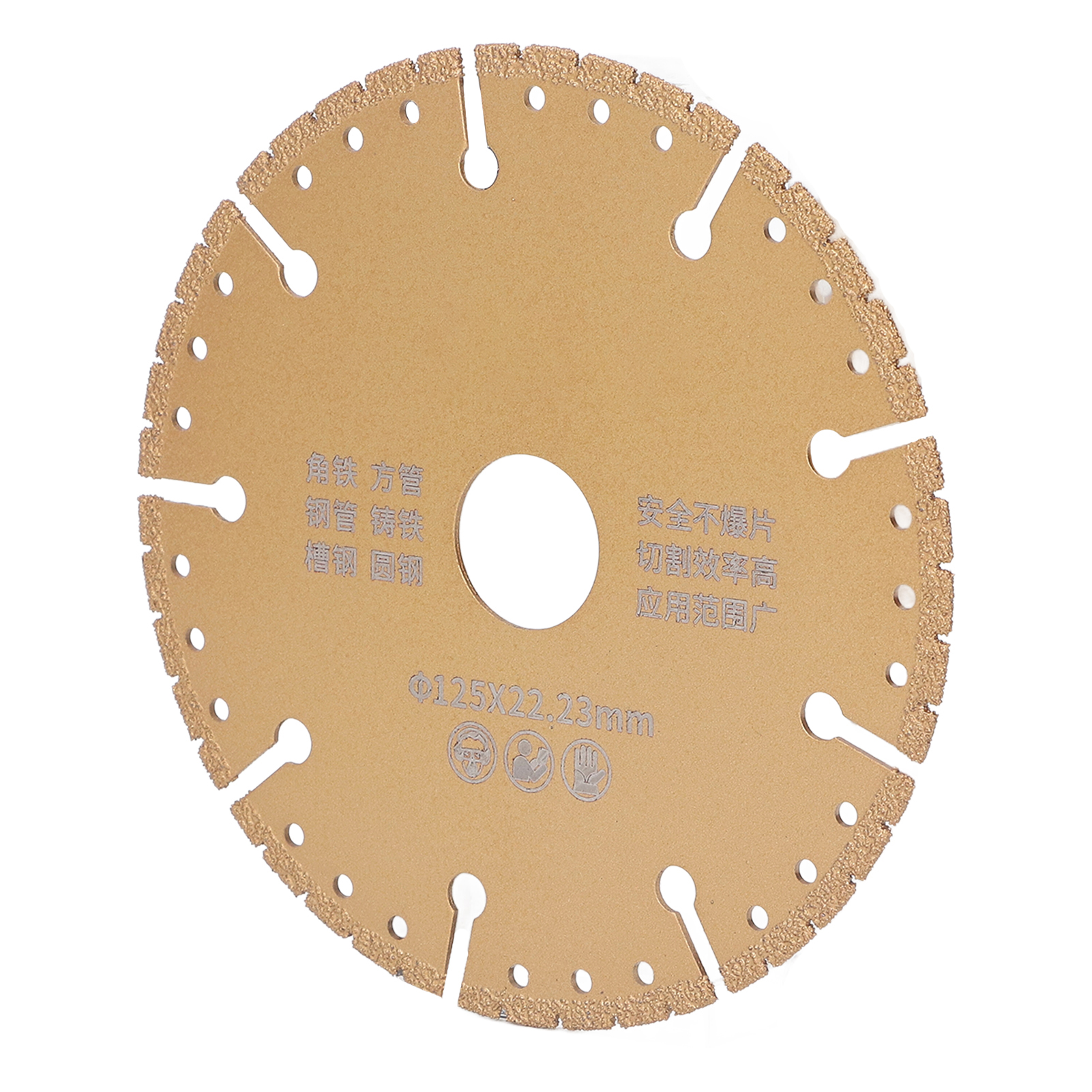 Multifunktionale Trennscheibe Zum Hartlöten Von Stahl Und Metallen, 125 X 22,23 Mm.