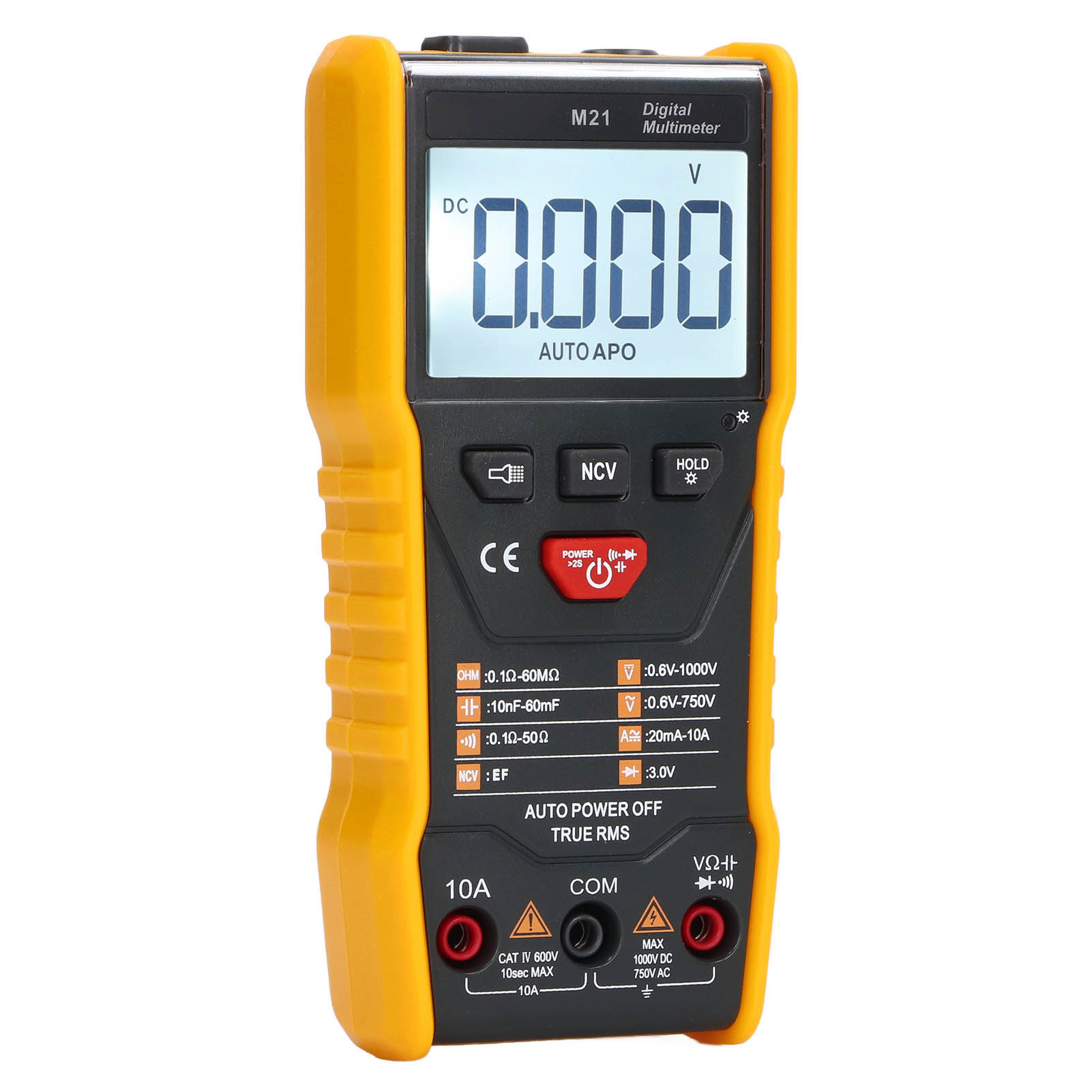 Digitales Multimeter Mit Automatischer Anzeige, Gleich-/wechselspannungsmesser, Voltmeter, Ohmmeter, Amperemeter