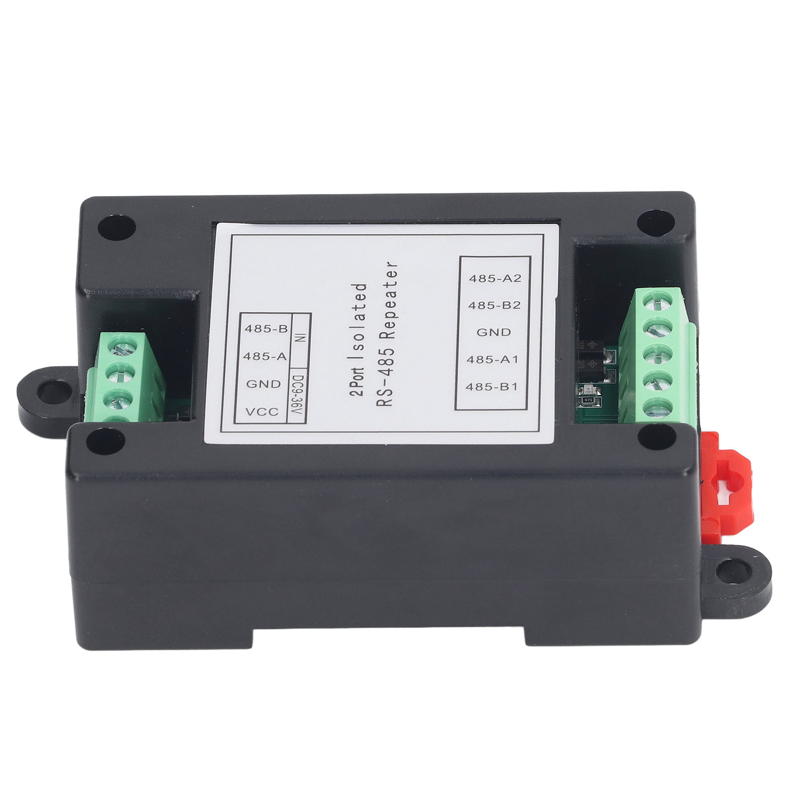 Industriell Gefertigtes, Fotoelektrisch Isoliertes 2-kanal-rs485-repeatermodul, 9–36 V Dc