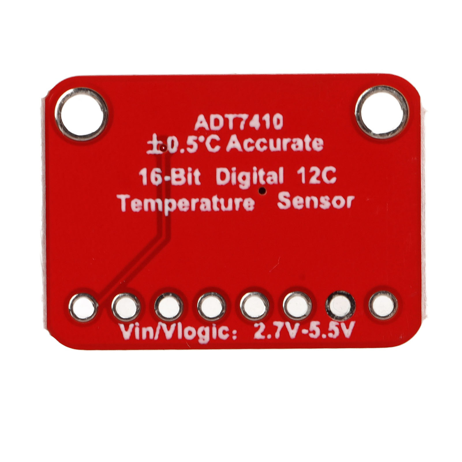 Breakout-board Für Den Temperatursensor Adt7410, I2c-schnittstelle, Präzises Temperatursensormodul Von -40 °c Bis 105 °c, 2,7 V – 5 V Dc