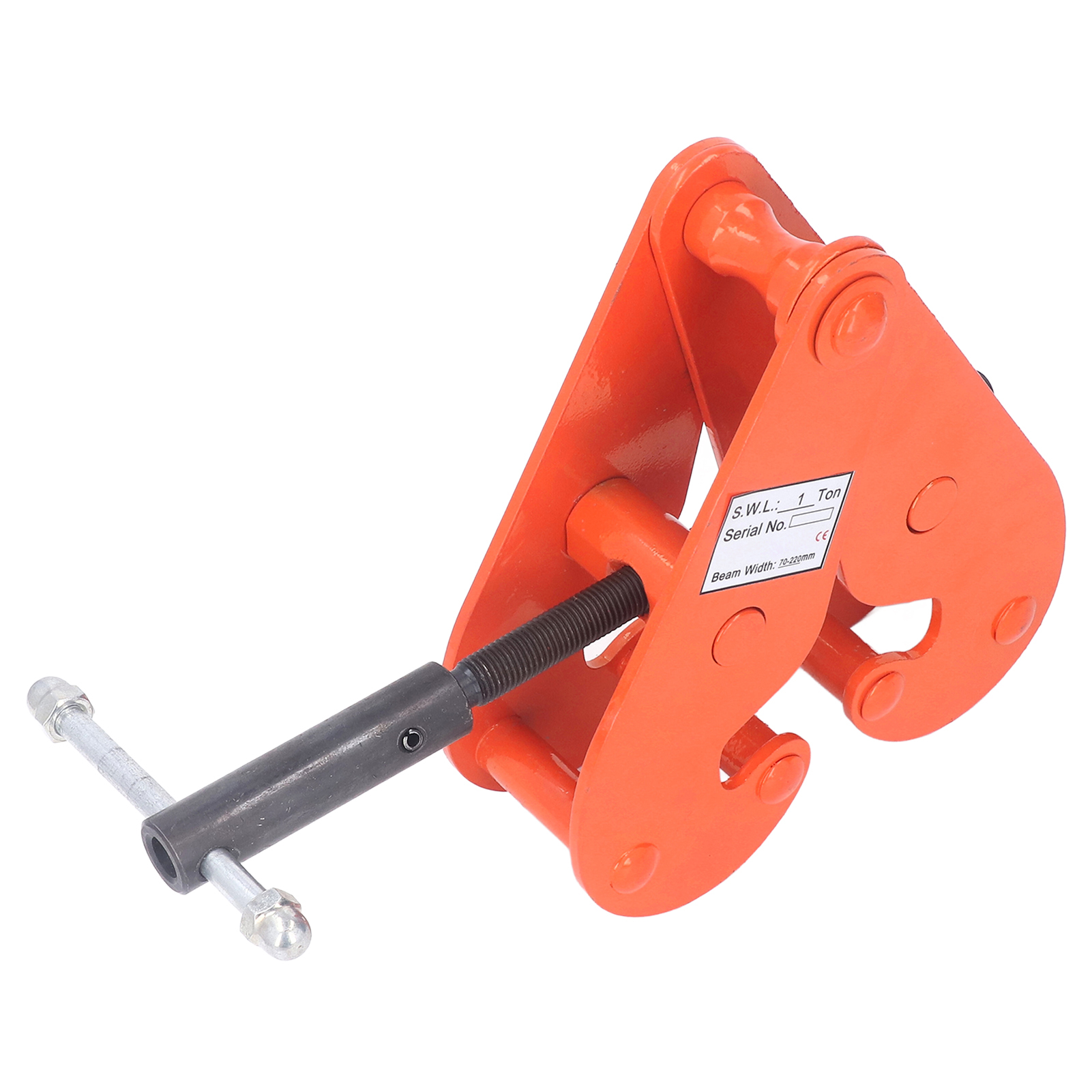 Hochleistungsfähige Vertikale Hebeklemme Aus Legiertem Stahl, Universell Einsetzbar, Für Träger, Tragfähigkeit 2200 Lb (1000 Kg).
