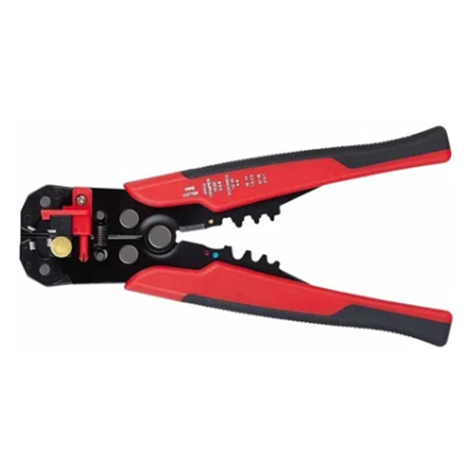 Abisolier-, Schneide- Und Crimpzange, Manuelles Abisolier-, Crimp- Und Schneidwerkzeug Für Kabel, Rot 205