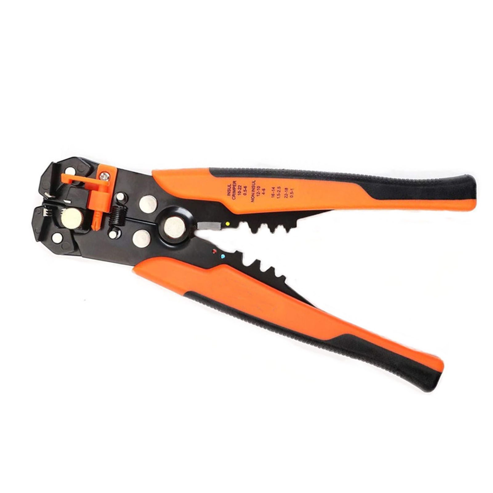 Abisolier-, Schneide- Und Crimpwerkzeug Für Kabel, Manuelles Abisolier-, Crimp- Und Schneidwerkzeug Für Working Orange
