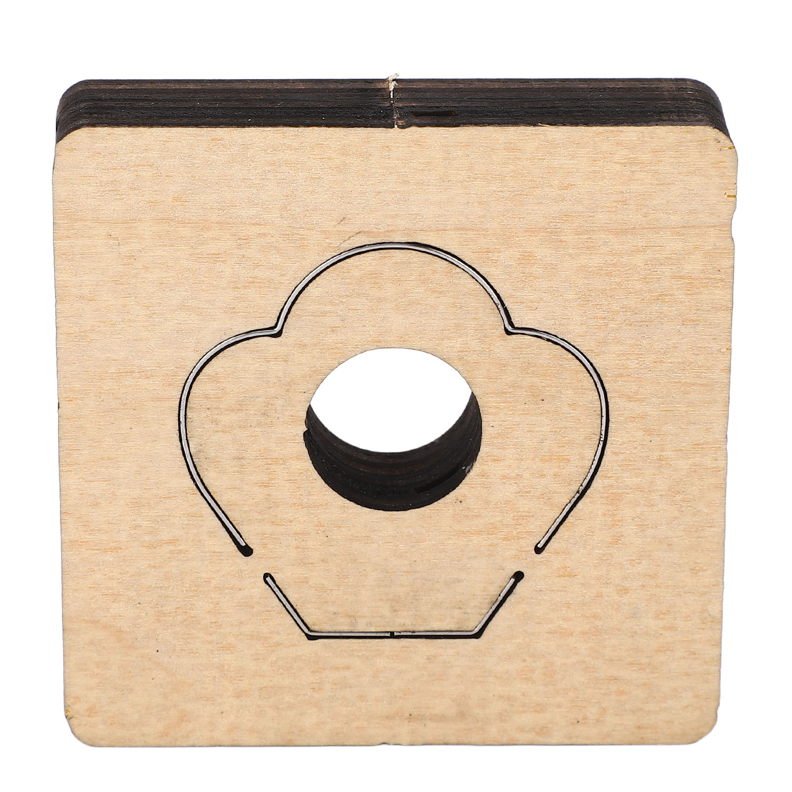 50 X 50 Mm Große, Blütenförmige Stanzform Für Leder, Hochfester Legierter Stahl, Diy-stanzform Für Karton, Ton Und Stoff