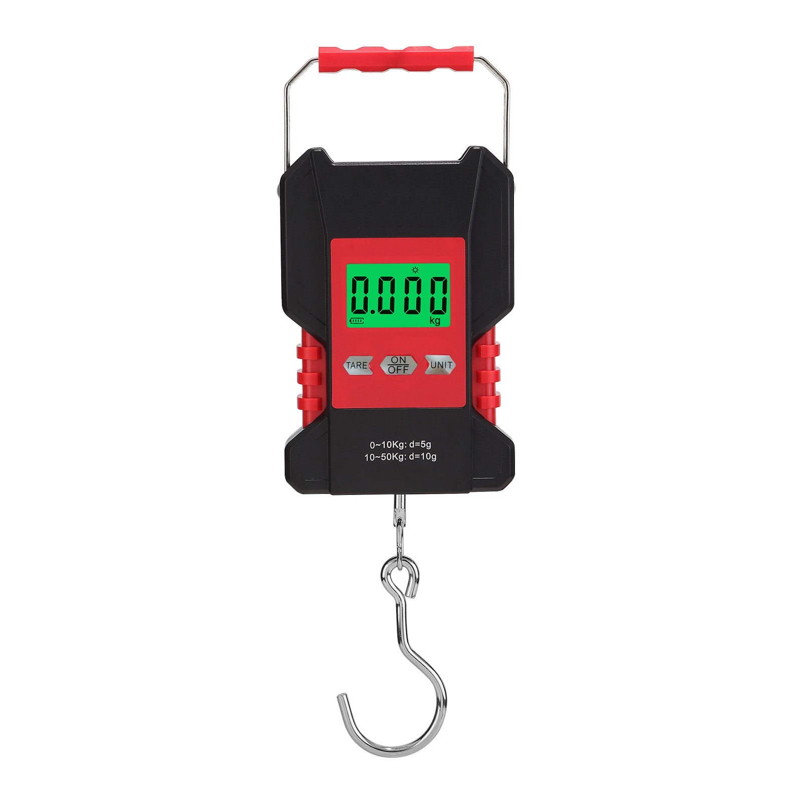 Elektronische Handwaage Mit Rutschfestem Griff, Abs-gehäuse, Energiesparende Digitalwaage