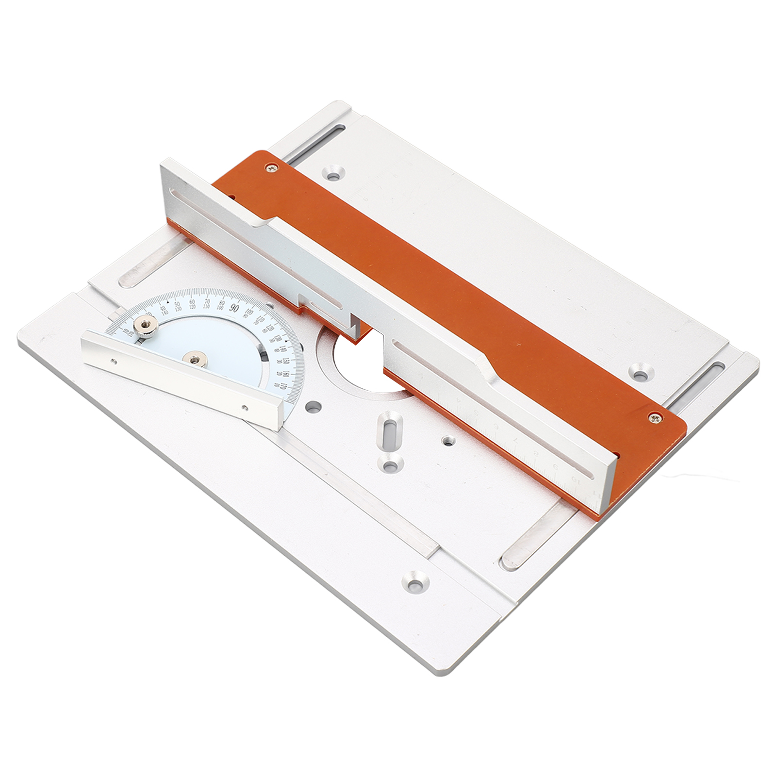 Einlegeplatte Für Frästisch, Multifunktionaler Schneidetisch Aus Aluminiumlegierung Für Die Holzbearbeitung.