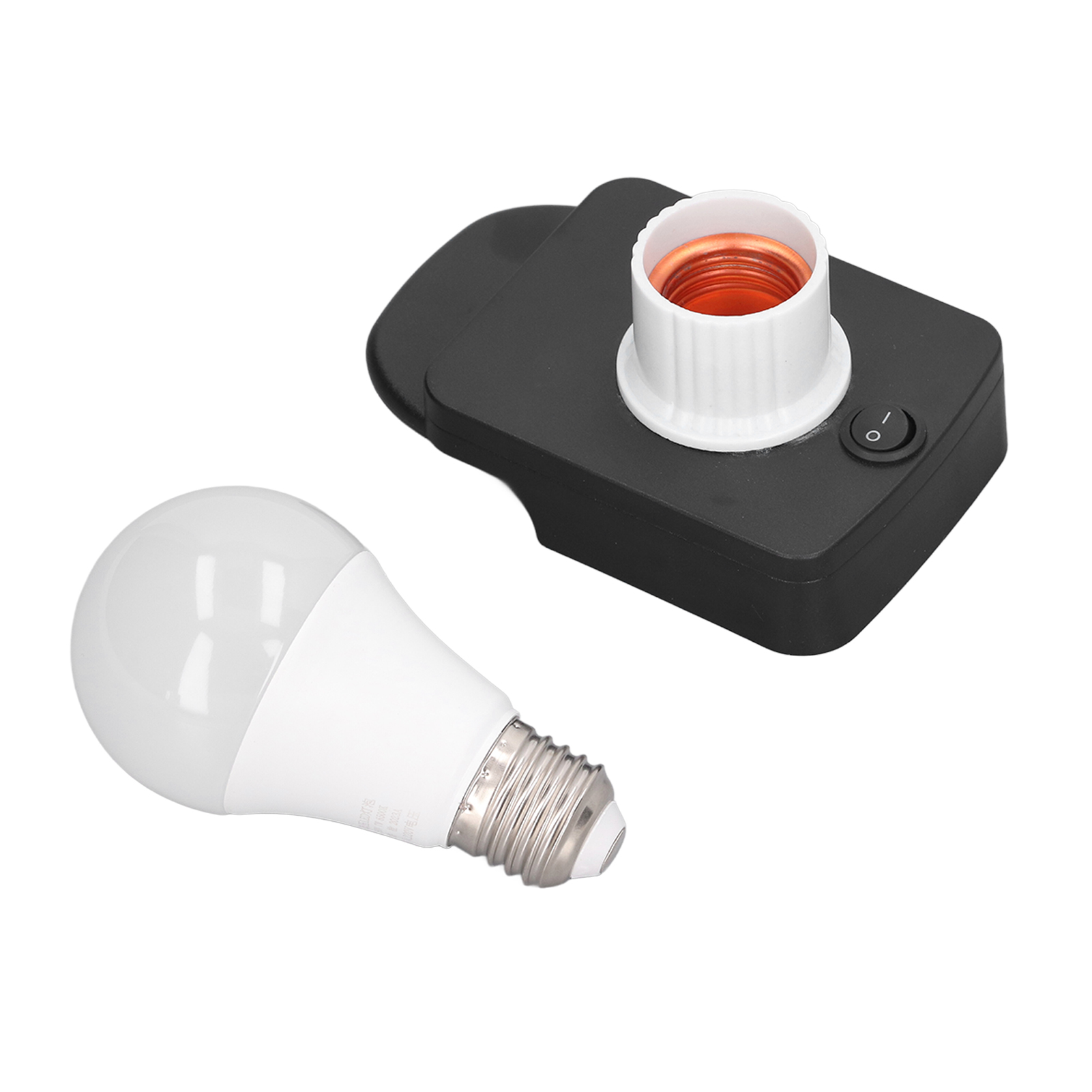 Led-lampe Mit Netzteil, 700 Lm, 7 W, E27, Kabellos, Tragbare Arbeitsleuchte, 12–60 V
