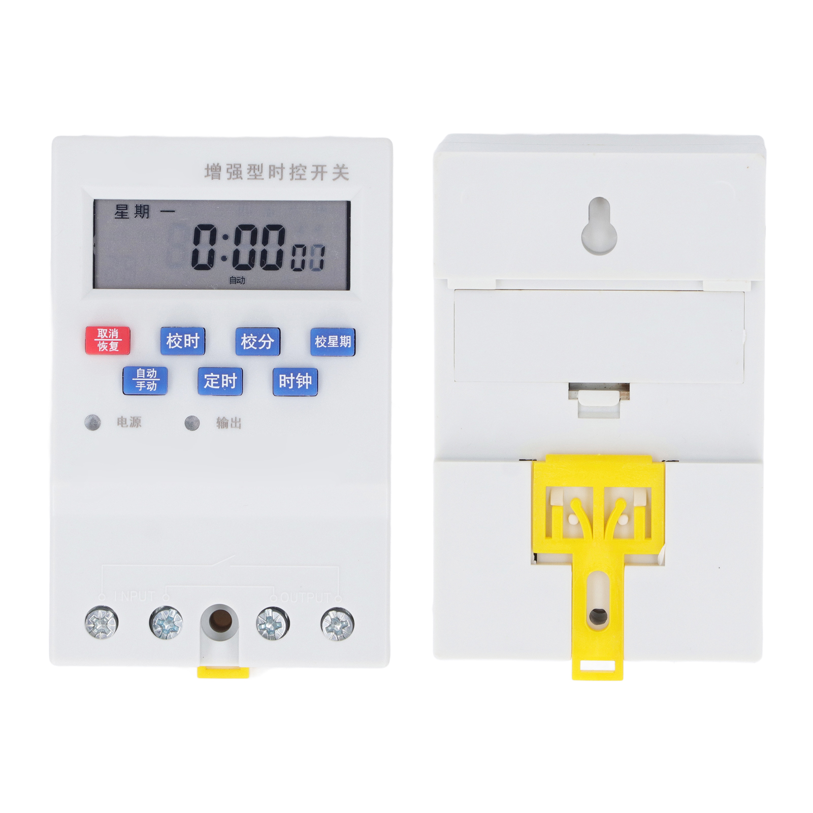 25a Programmierbare Digitale Zeitschaltuhr Mit Automatischer Start- Und Stoppfunktion, Speicherfunktion Und Timer.