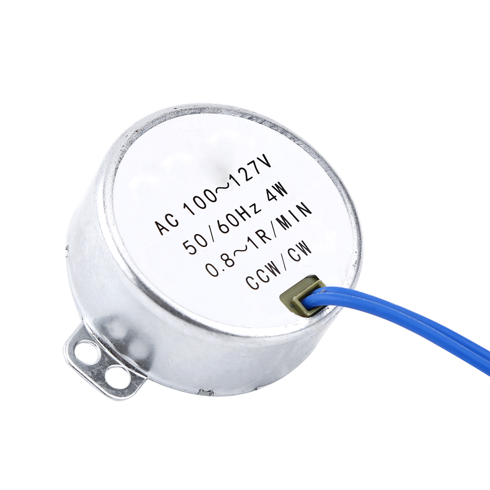 4-w-synchronmotor, 100–127 V Wechselstrom, 50/60 Hz, Getriebe, Drehrichtung: Rechts-/linkslauf, 1 Stück