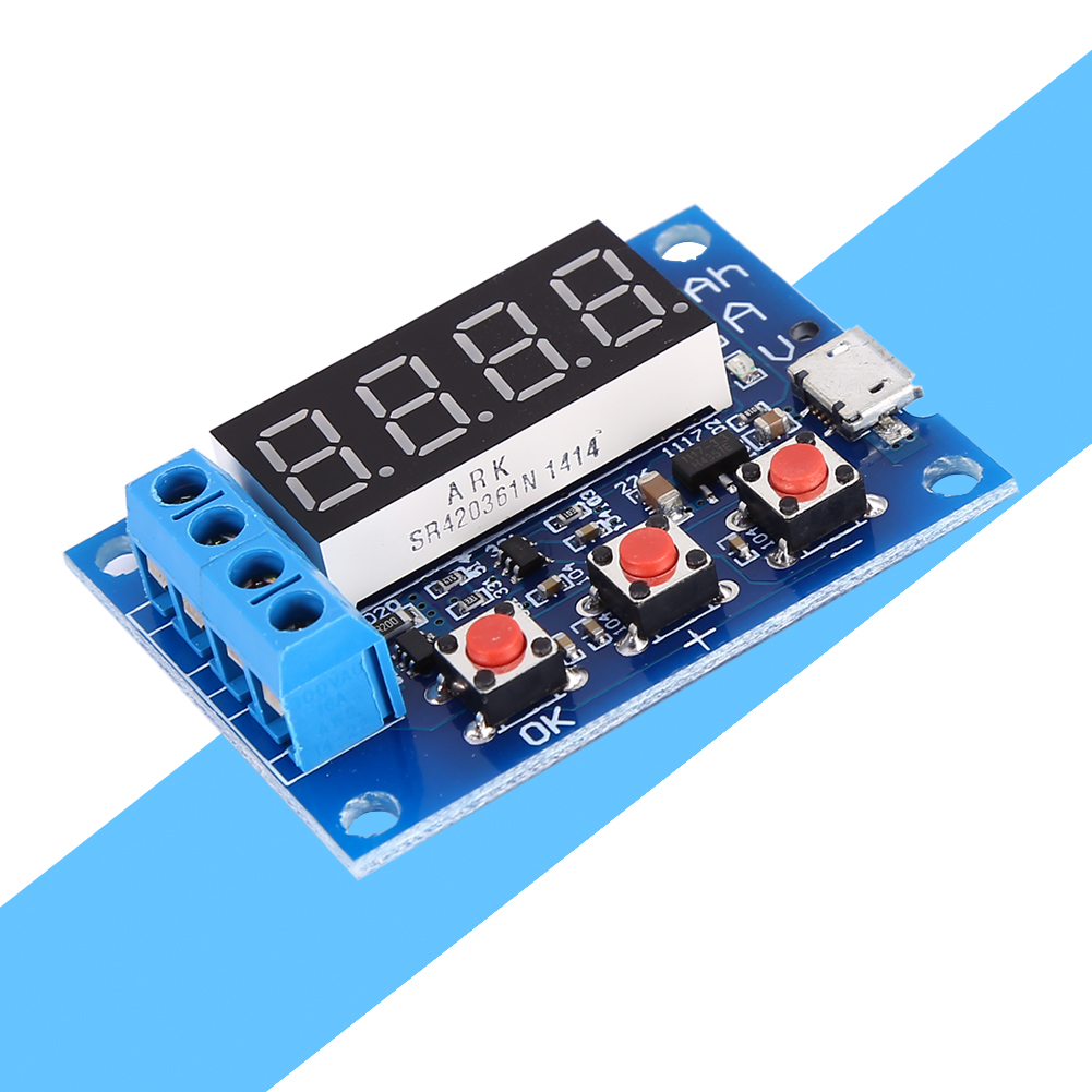18650 Lithium-blei-säure-akku-kapazitätstester, Micro-usb, Entladeanzeige