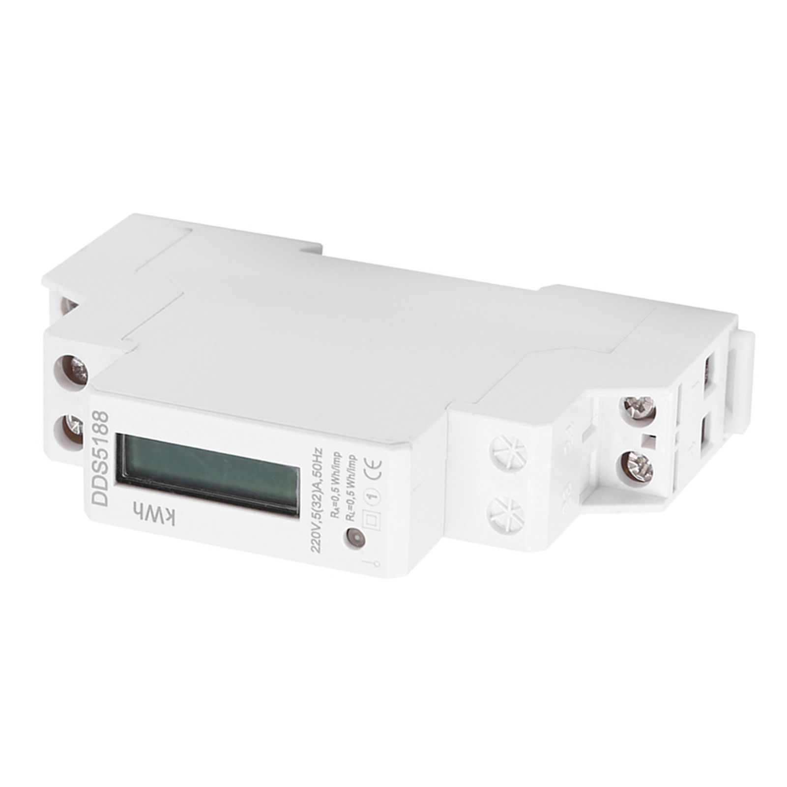 Einphasiger 220-v-din-schienen-lcd-stromzähler 5–32 A Kwh (elektronisch)