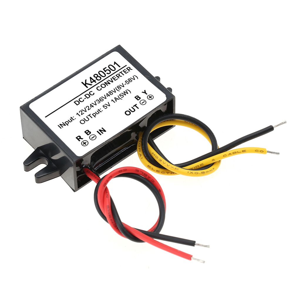 Dc/dc-abwärtswandler 12 V/24 V/36 V/48 V Auf 5 V 1 A Netzteilmodul Spannungsregler