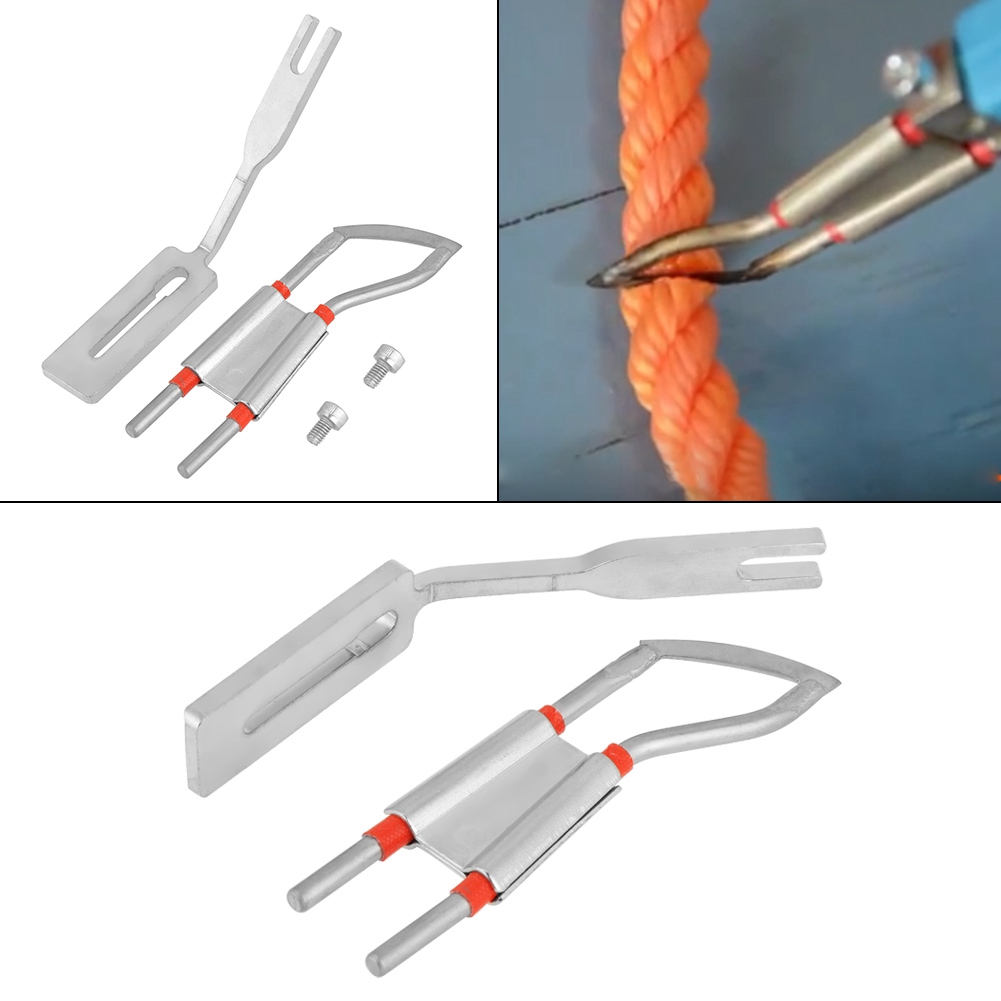 Tragbares Elektrisches Heißmesser Mit Schneidfuß Für Nylon, Stoff Und Seil