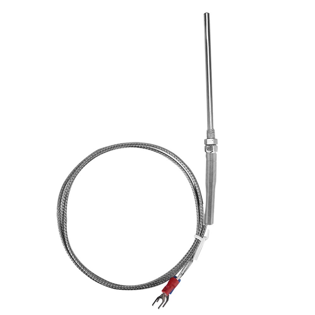 Thermoelement-sensor Typ K, M8-gewinde, 50-mm-sonde, 0-400 °c-draht (1 M)