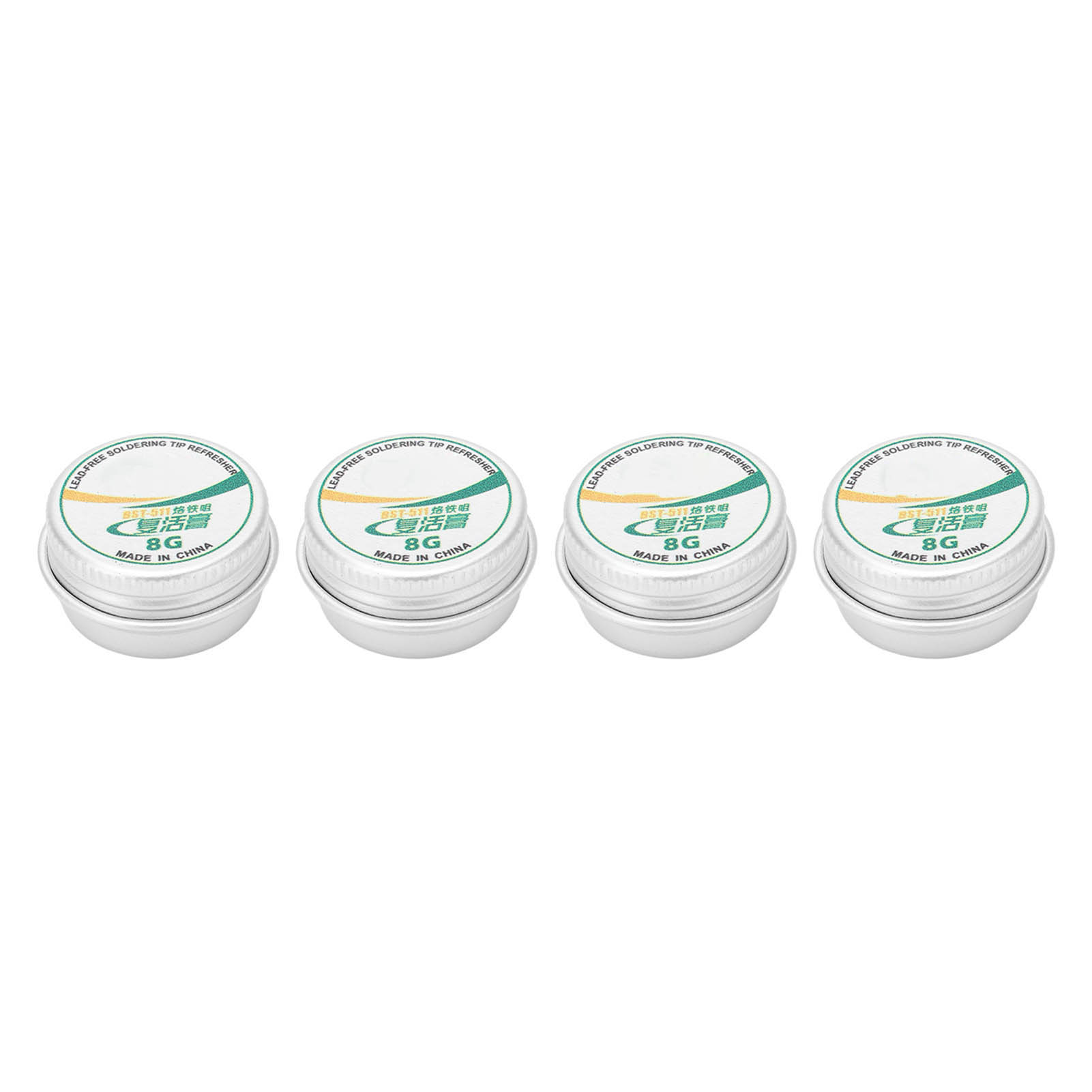Stück Lötkolben-reinigungspaste, Regenerierendes Zinnpulver Für Oxidierte Spitzen, 8 G