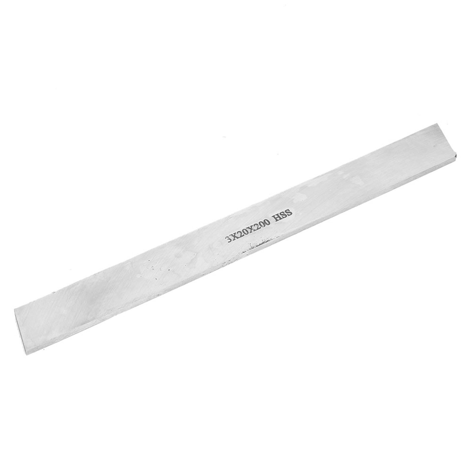 Drehstangen Aus Hochgeschwindigkeitsstahl (hss), Weißes Stahlvierkantband, 3 X 20 X 200 Mm