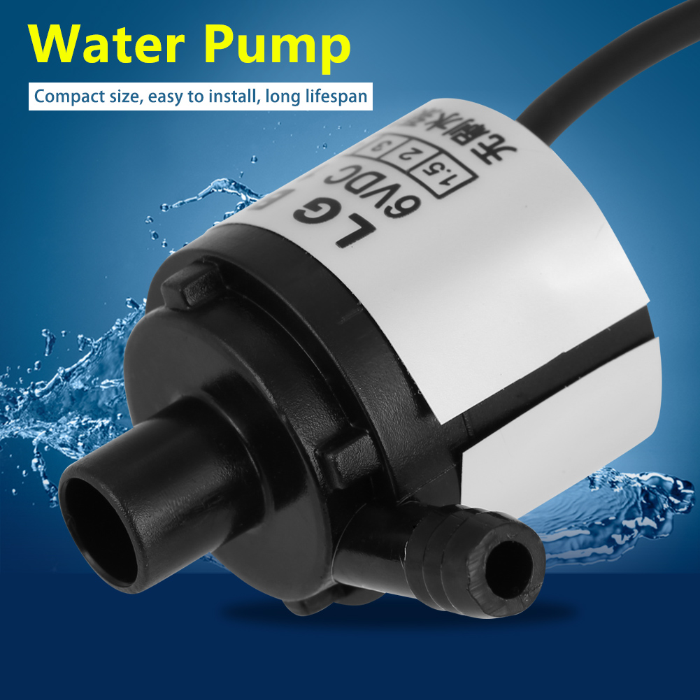 Mini-tauchpumpe, 12 V, 5 W, Bürstenlos, Leiser Betrieb, 2,5 M Förderhöhe, Für Haushalt Und Industrie