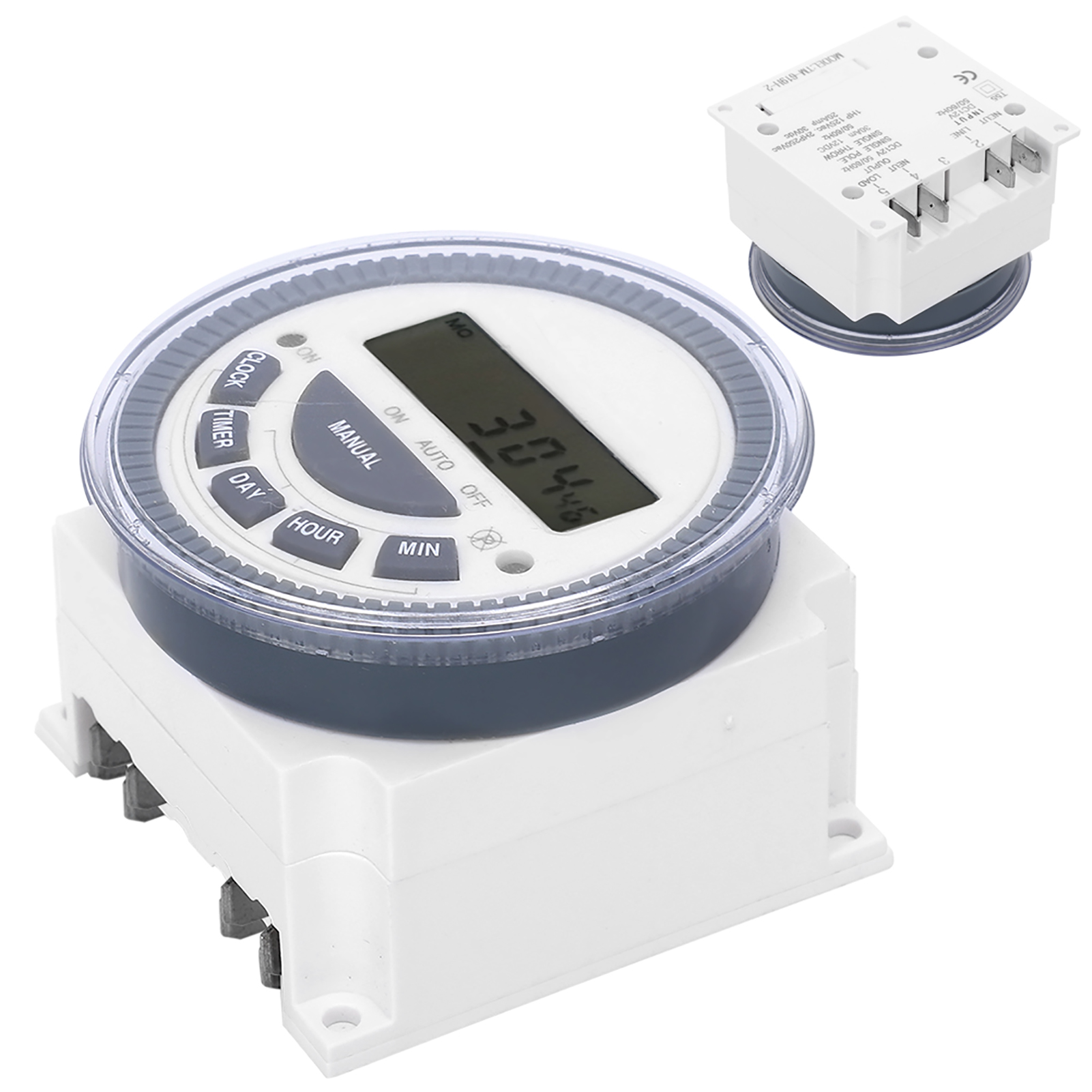Elektronischer Zeitschalter Mit Lcd-digitalanzeige Tm619h-2, 12 V Ac/dc-zeitschaltuhr