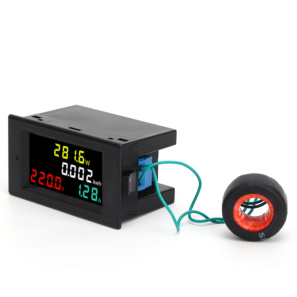 220-v-wechselstrom-led-energiezähler, Hochpräzises Digitales Voltmeter, Multifunktionales Strom- Und Leistungsmessgerät, Digitales Wattmeter Für Direktstecker