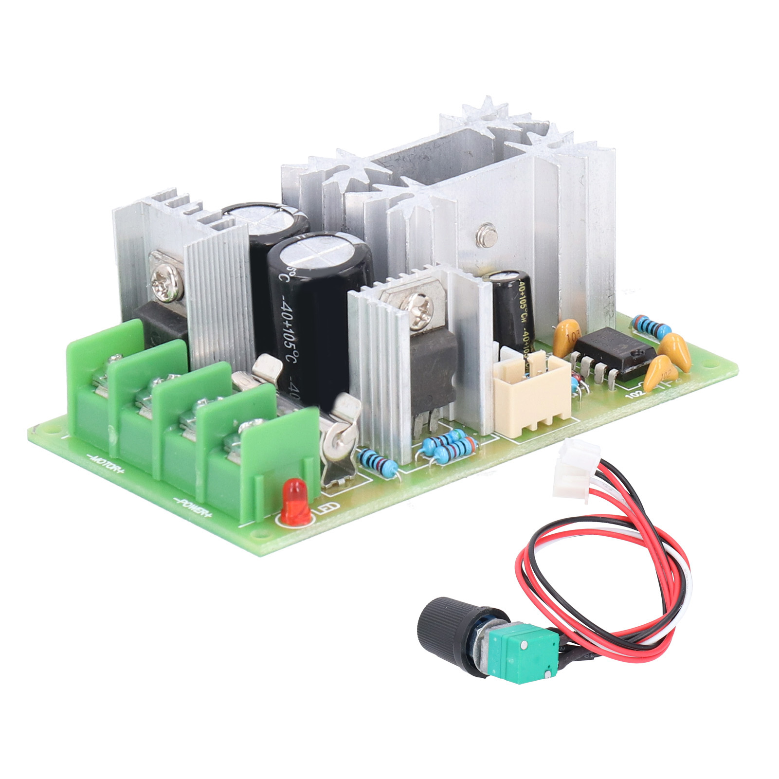 Drehzahlregler Für Gleichstrommotoren 10v-60v, 12v 24v 36v 48v Steuermodul, 20a Pwm-regler Für Elektromotoren