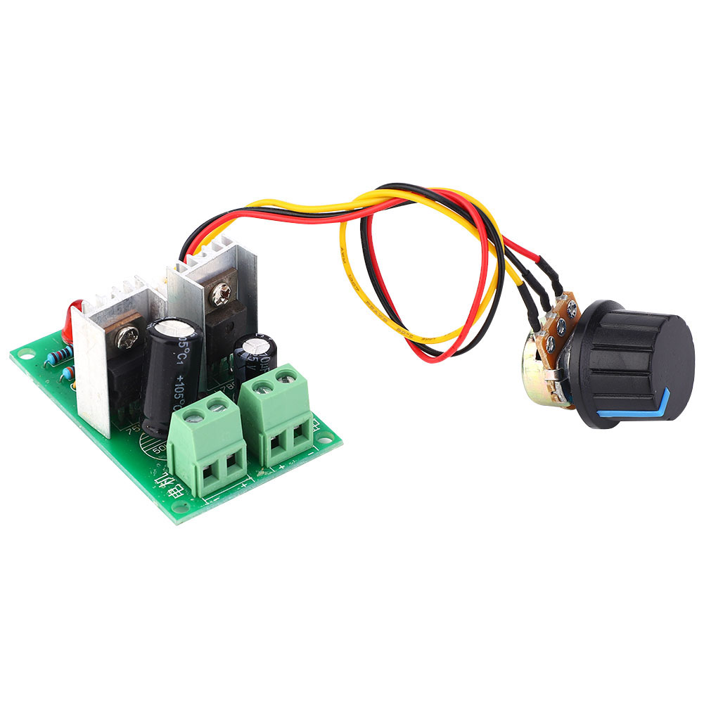 10a Pwm-drehzahlregler Für 12v, 24v Und 36v Gleichstrommotoren, Leistungsregler Mit Schalter