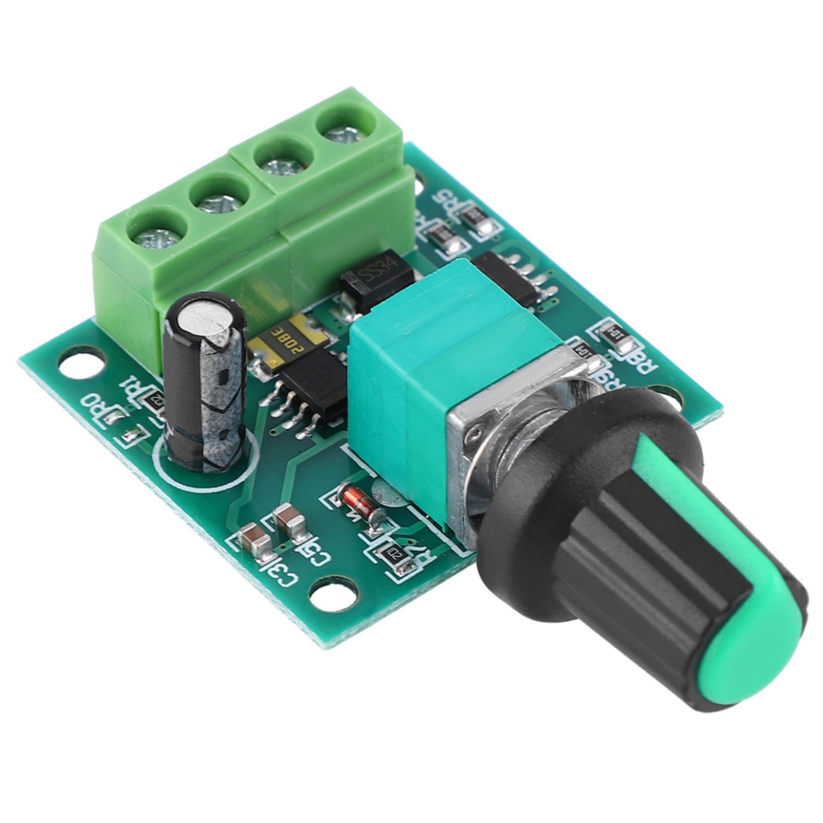 Pwm-drehzahlregler Für 1,8–12 V 2 A Elektromotor, Niederspannungsregler, Elektrowerkzeugausrüstung