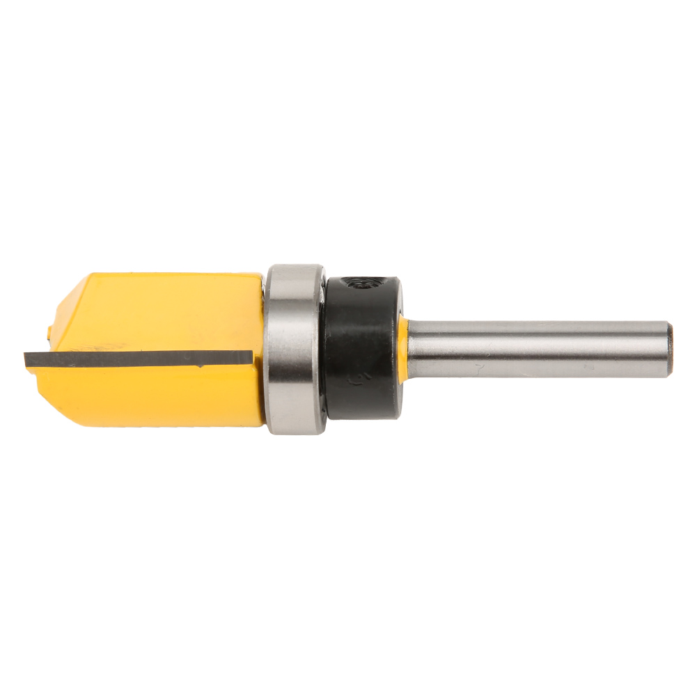Kugelgelagerter Kopierfräser, 6,35 Mm (1/4") Schaft, Bündig Schneidend Für Holz, Fräswerkzeug, 1/4 X 3/4 X 25 Mm, Laminierfräser, Hartmetall, Für Die Holzbearbeitung, Präzisionsbearbeitung.