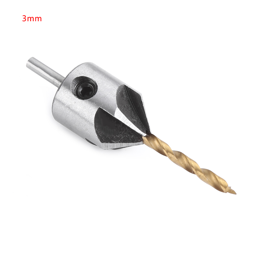 Lampenfester Holzbohrer, Rundschaft Mit Innensechskantschlüssel (3 Mm)