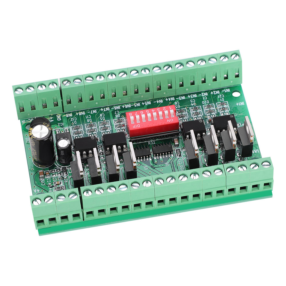 8-kanal-npn/pnp-zu-npn-5v/24v-pegelwandlermodul, 10-mhz-rechteckwellen-wandlungsmodul