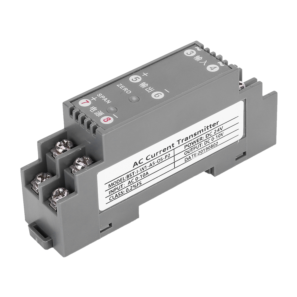 Wechselstromsensor Für Mittelspannungsanlagen, Industrietransmitter, 24v Gleichstromversorgung, Hochpräzises Messzubehör.