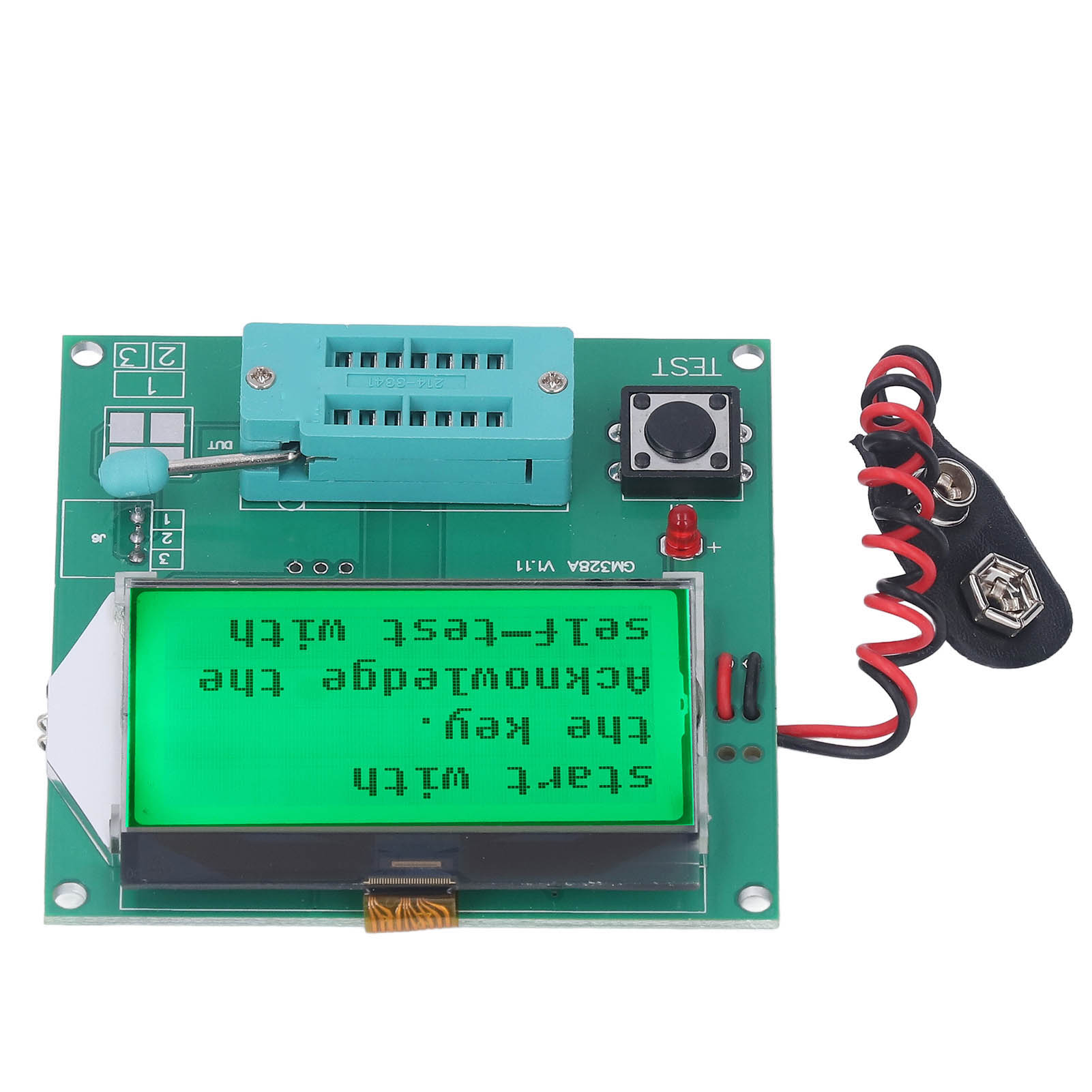 Gm328a Transistortester, Lcd-kapazitäts- Und Frequenzmesser, Pnp/npn-rechtecksignalgenerator, Elektronisches Bauteil-multimeter