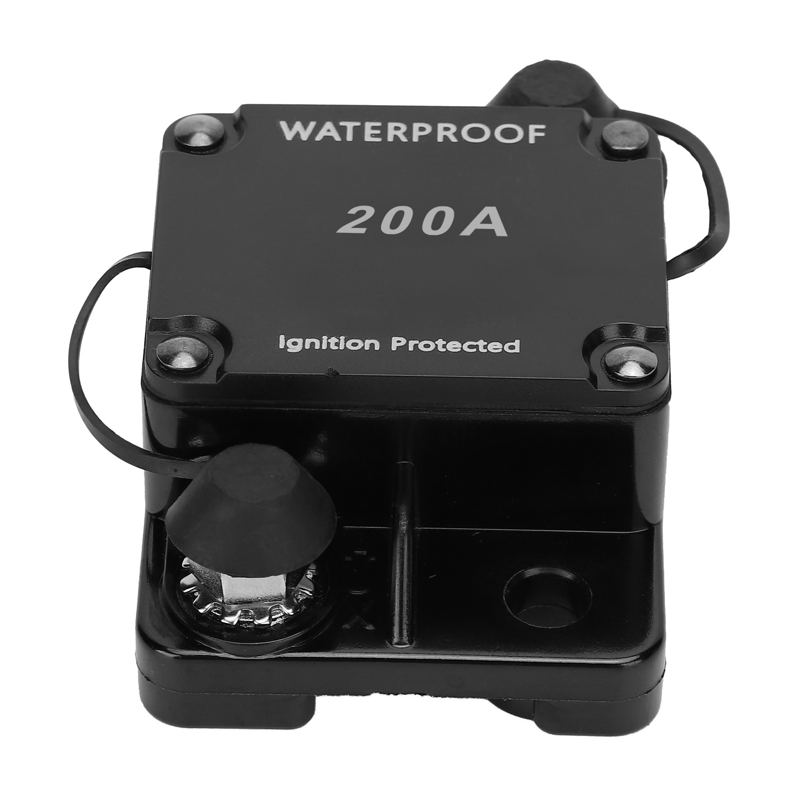 Automatischer Schutzschalter Ht-608 200a, Wasserdichter Sicherungshalter, Rückstellbarer Dc12-24v-schalter, Schutzschaltung Für Schiffe Und Fahrzeuge, Automatischer Schutzschalter.