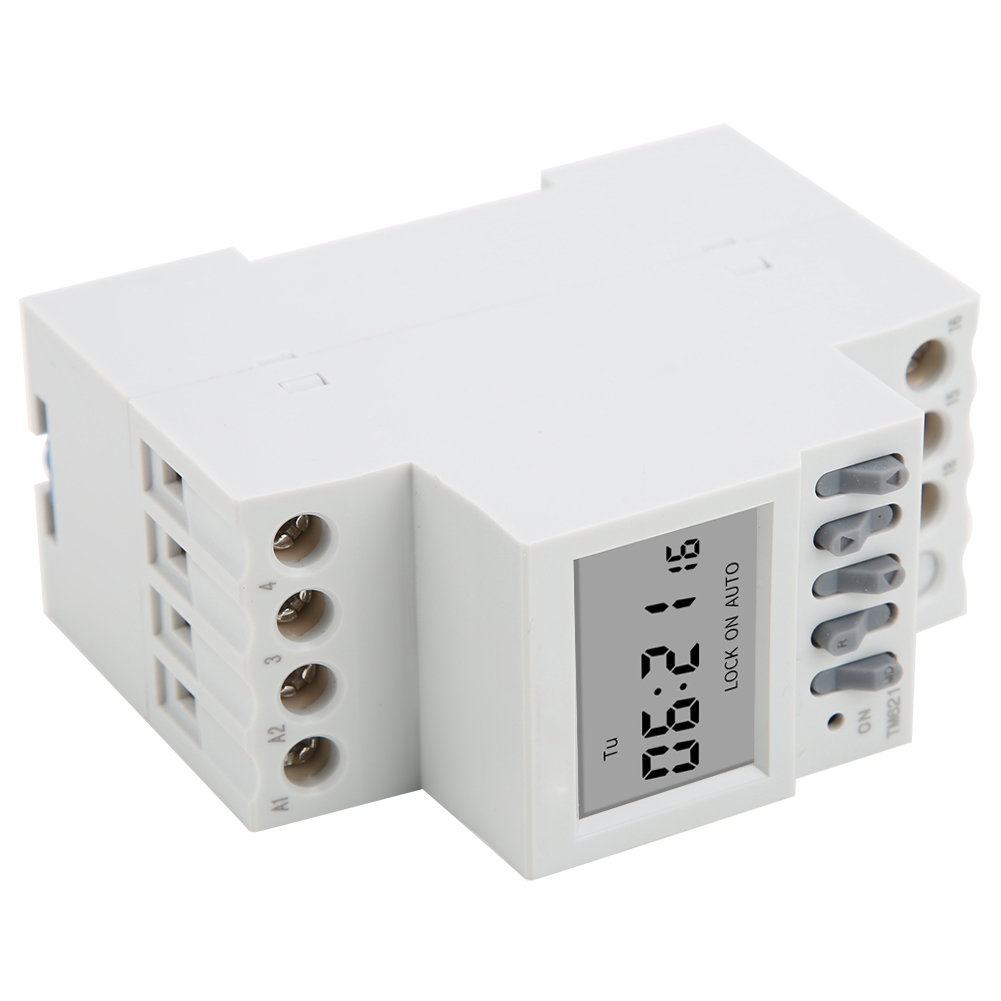 Tm621 Digitaler Zeitschalter Mit Timer-relais, Din-schienenanschluss, Countdown-timer, Ac220v