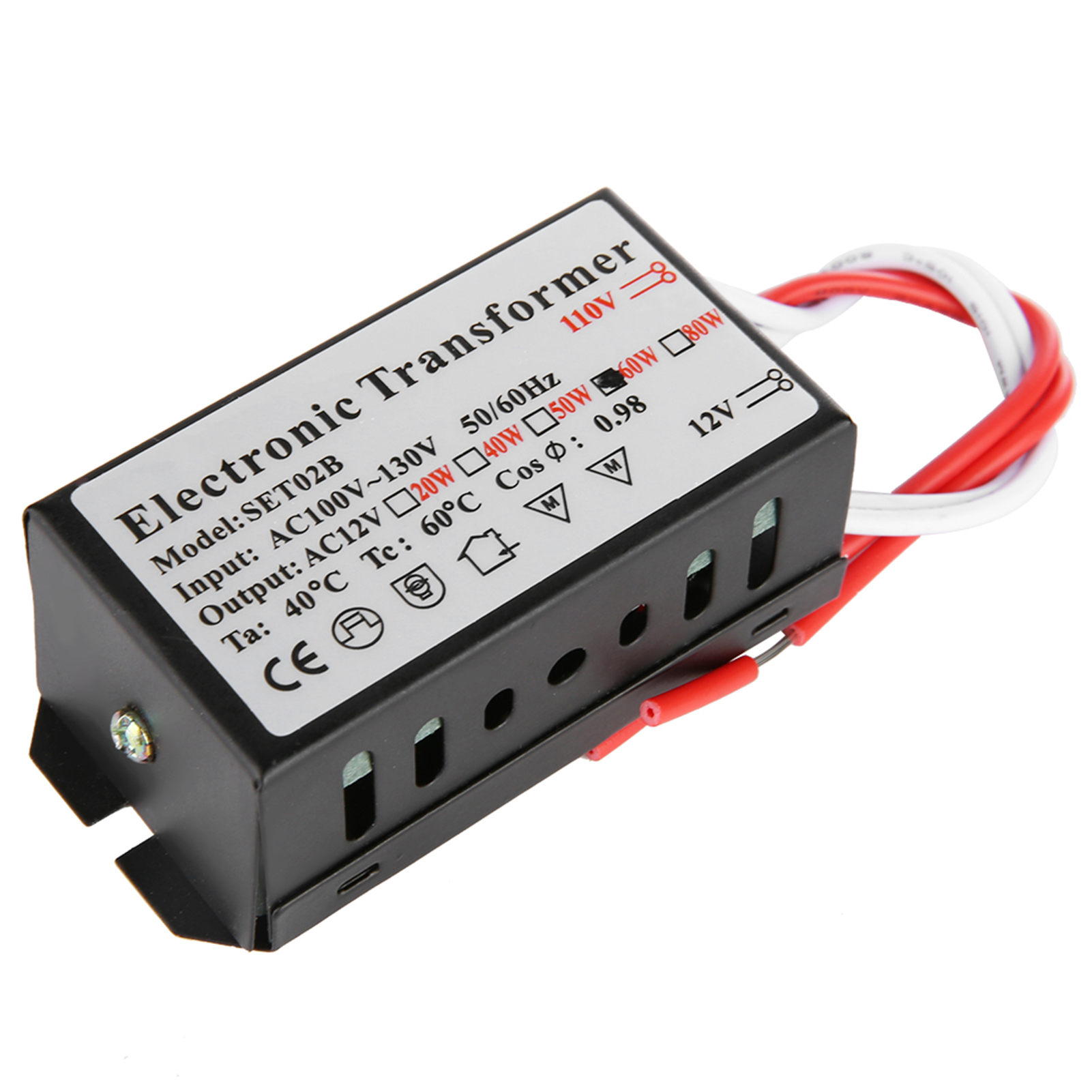 Elektronischer Transformator 110 V Auf 12 V, Spannungswandler, Intelligentes 60-w-netzteil