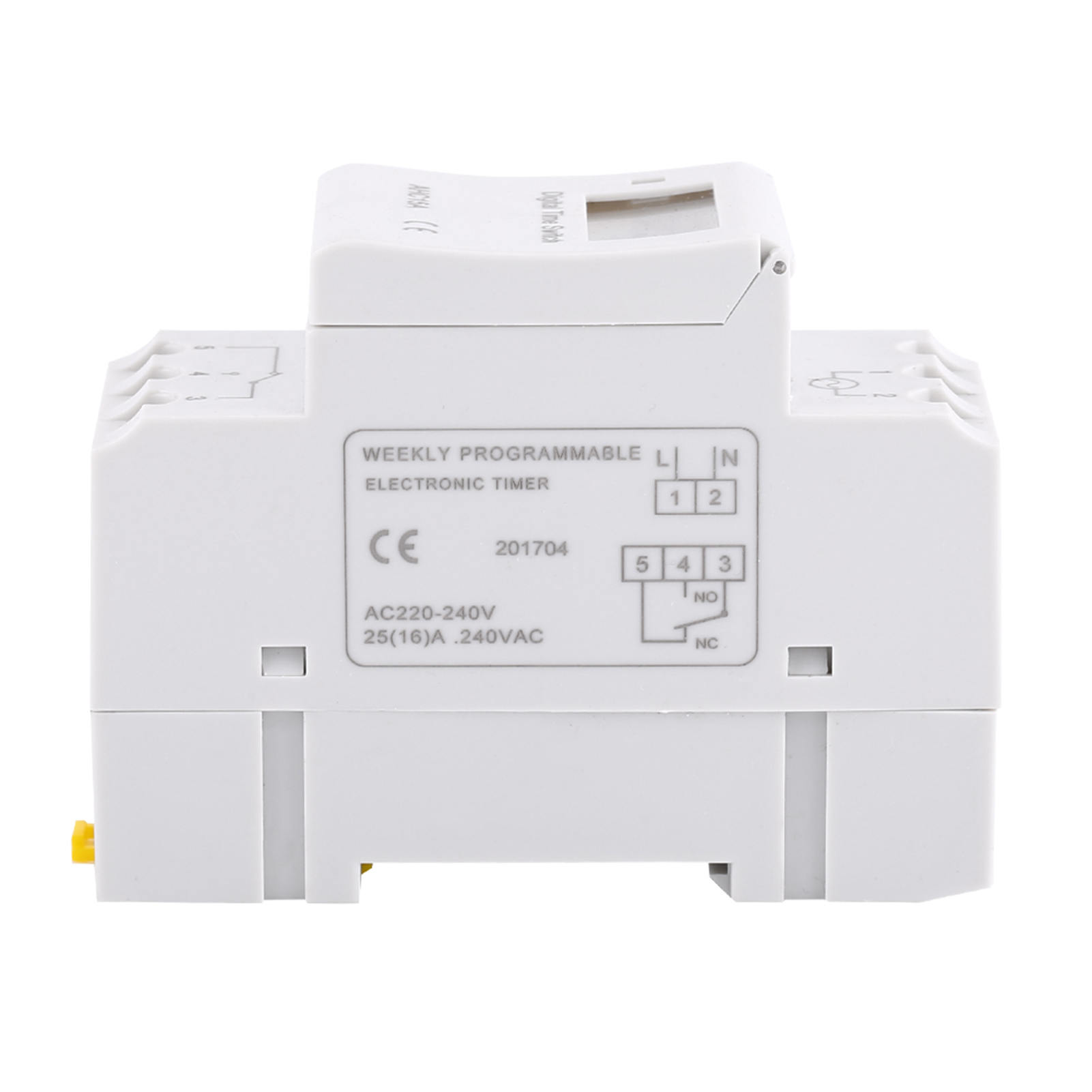 Programmierbares Wochenuhrmodul Mit Elektronischem Relais, 16 Ein-/ausschaltzyklen, Timer, 220 V Wechselstrom