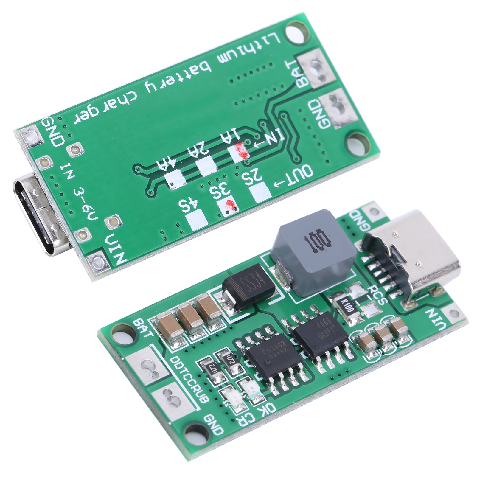Ddtccrub 3s 1a Li-ionen-ladegerät-boost-modul Für 12-v-akkus, Ladeplatine Mit Schutzfunktionen, Elektronik-bastelset