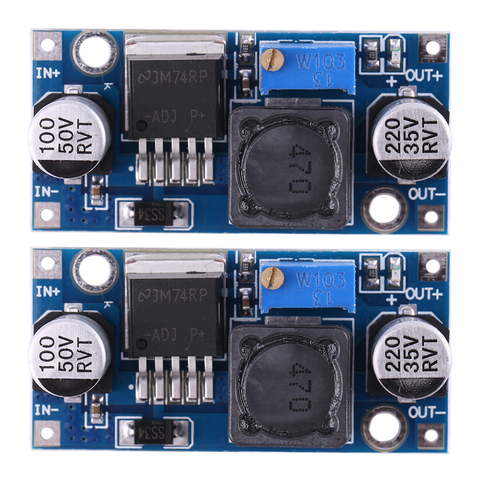 Einstellbare Dc/dc-abwärtsreglermodule, 3,2 V–35 V Auf 1,25 V–35 V Abwärtswandler, 3 A, 2er-pack