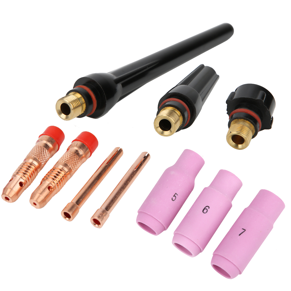10 Stück Keramik-düsenklemmkörper Und Rückkappe Für Wig-brenner Wp-17/18/26
