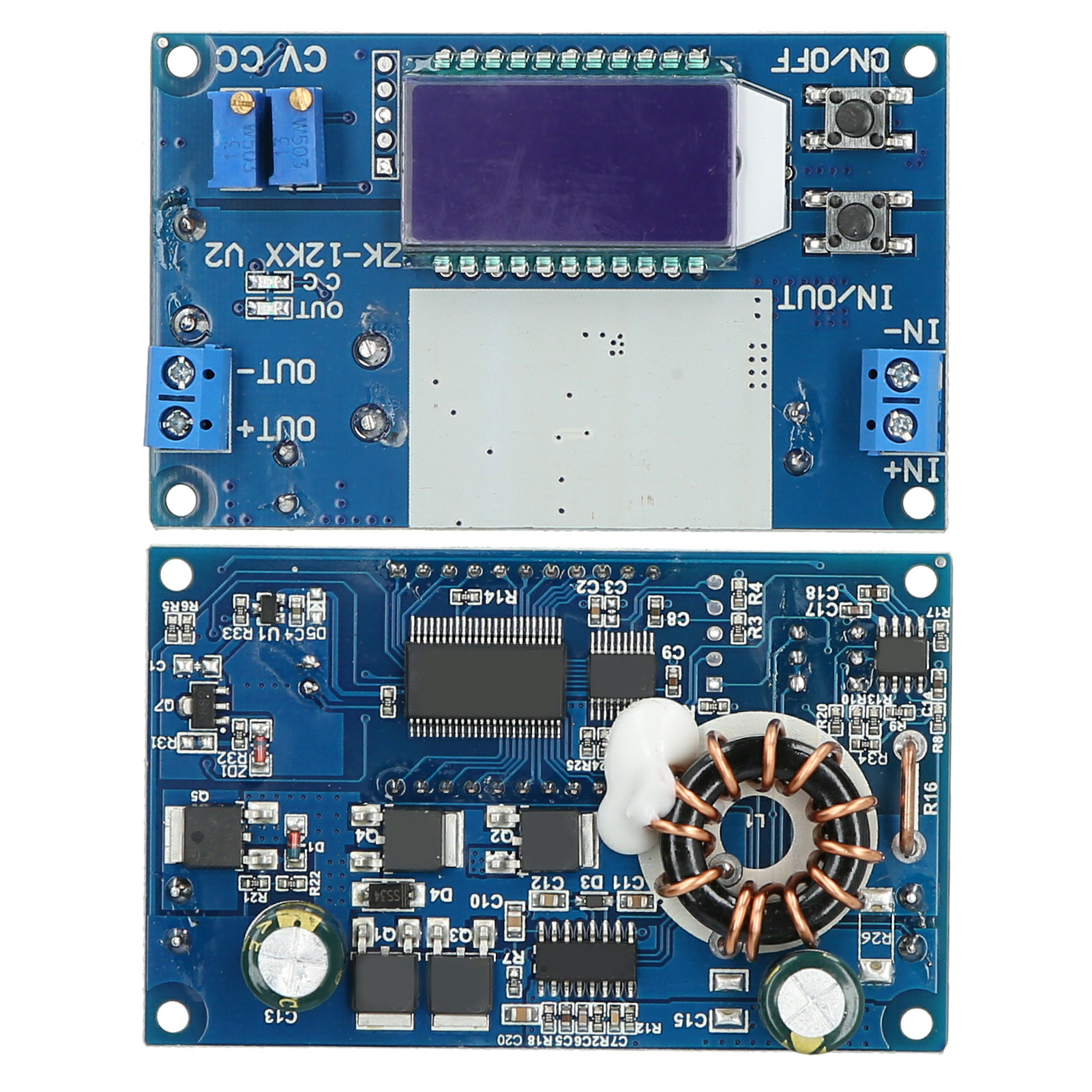 Einstellbares Netzteilmodul Konstantspannung Konstantstrom Lcd Zk-12kx Dc-dc 12a Abwärtswandler Digitalanzeige Led-bildschirm