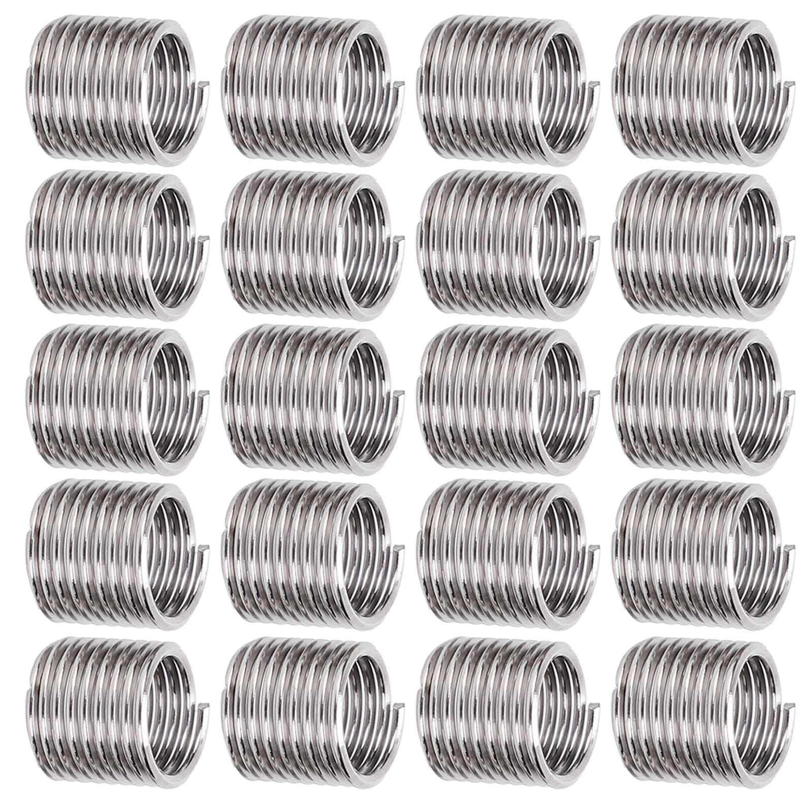 Packung Mit 50 Gewindeeinsätzen Aus Edelstahl, Spiralförmiger Konvertierungsring M1/4x28x1,5d, Befestigungsschrauben Für Reparaturen